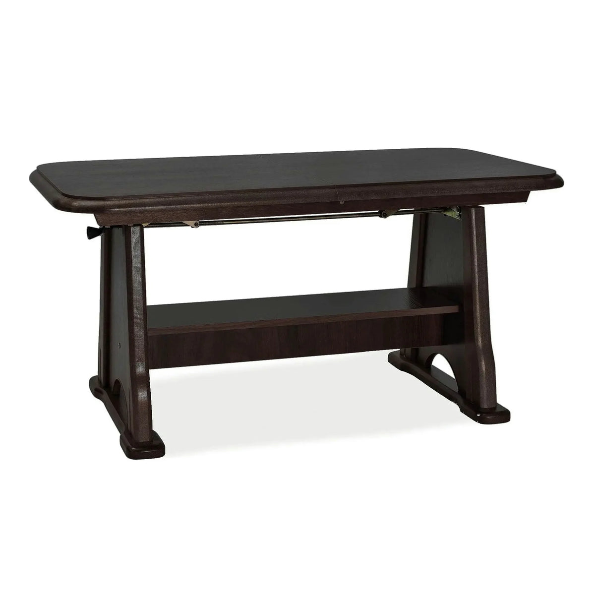 Masa extensibila BEATA, wenge, PAL/lemn, 130/170x67x60/77 cm
