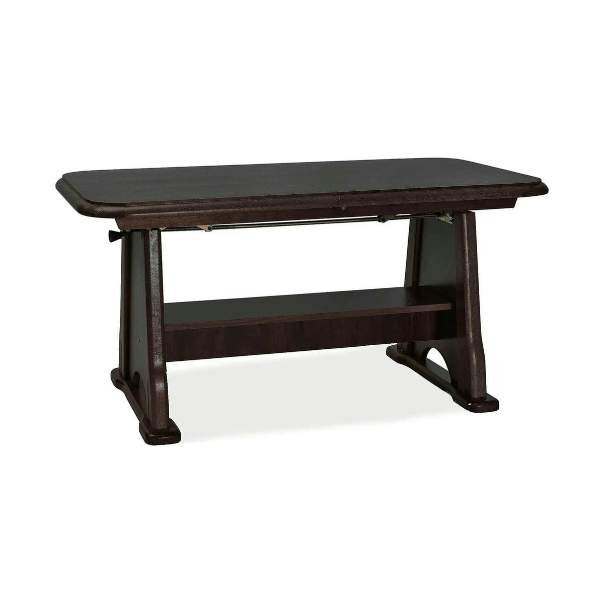 Masa extensibila BEATA, wenge, PAL/lemn, 130/170x67x60/77 cm