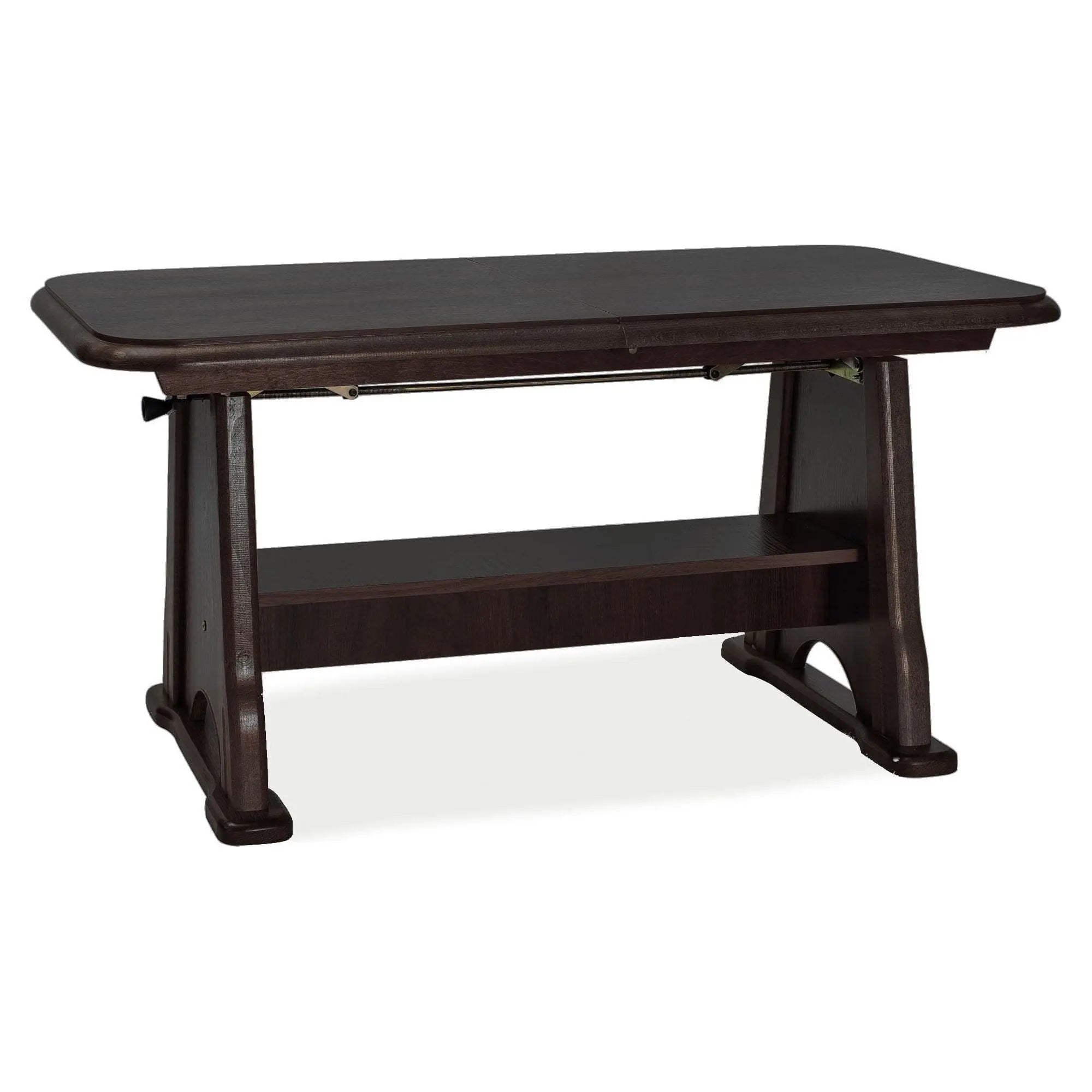 Masa extensibila BEATA, wenge, PAL/lemn, 130/170x67x60/77 cm