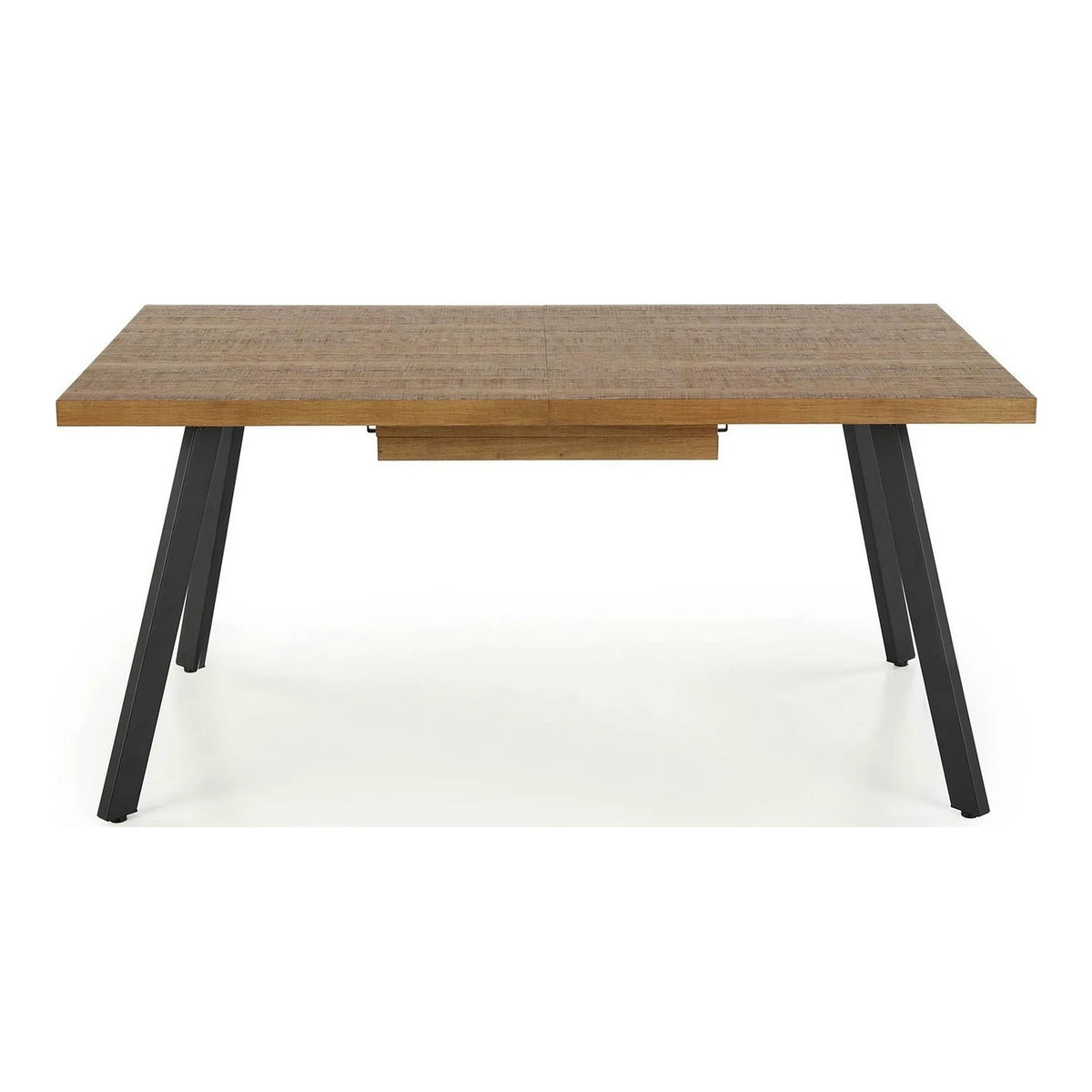 Masa extensibila BERLIN, stejar/negru, 160/220x90x76 cm