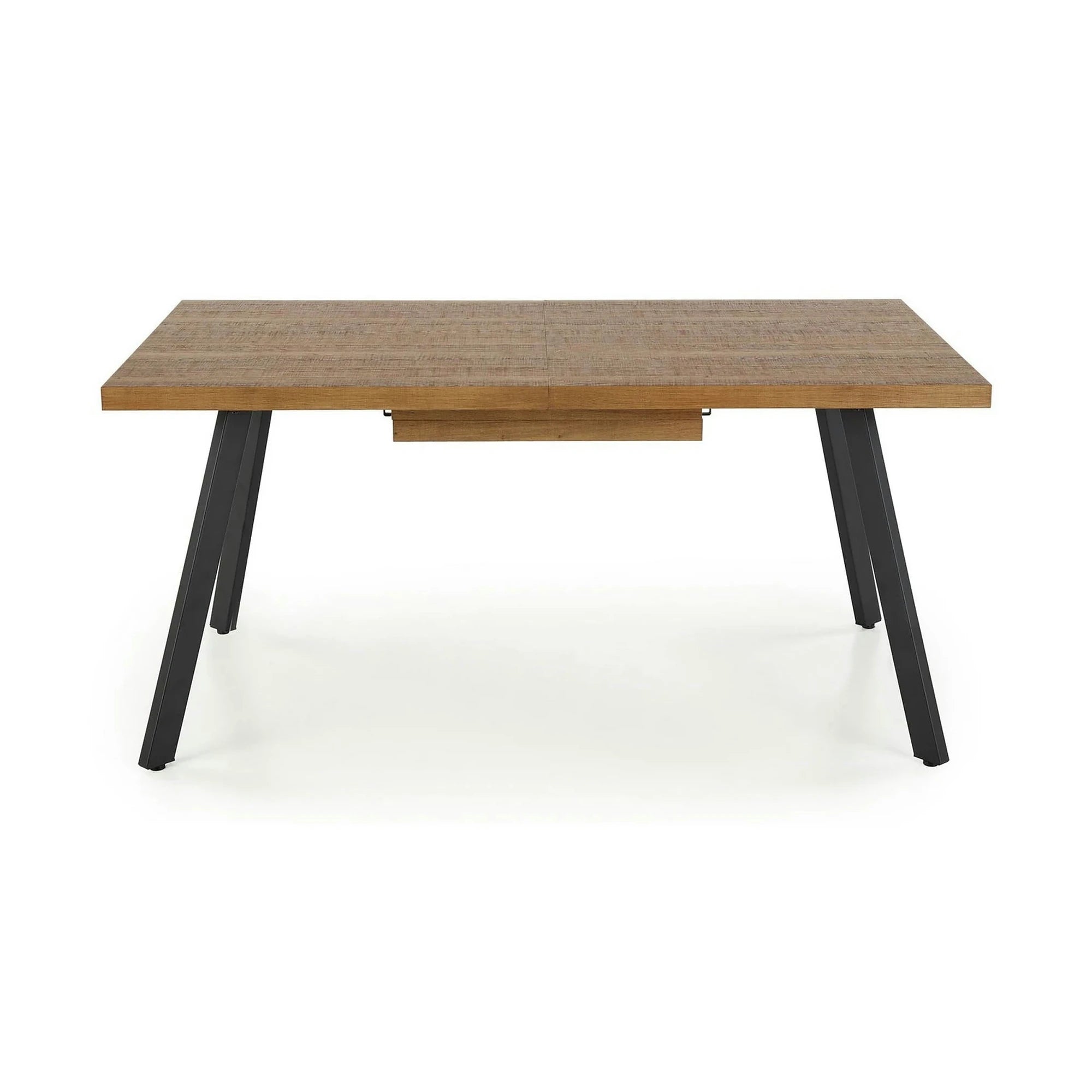 Masa extensibila BERLIN, stejar/negru, 160/220x90x76 cm
