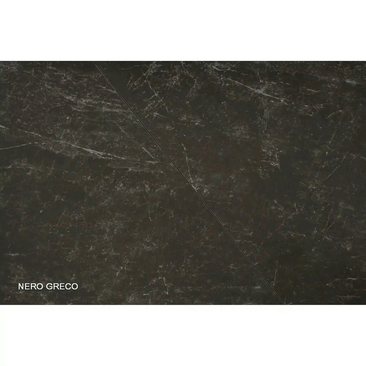 Masa extensibila BONUCCI, negru cu efect de marmura/maro, 200/250x98x76 cm