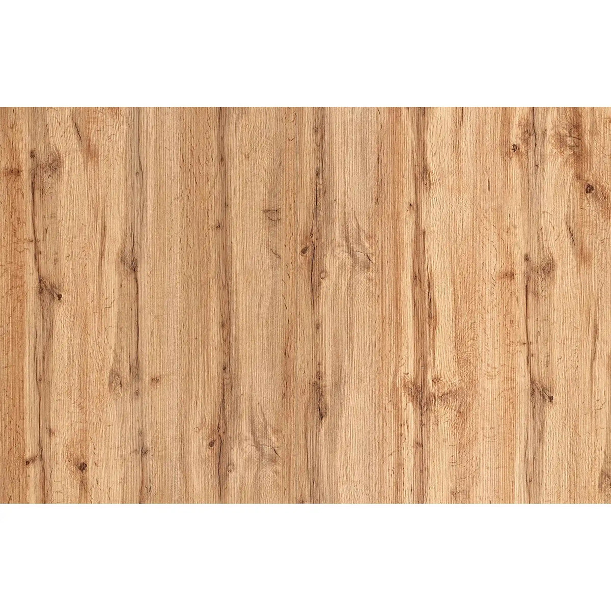 Masa extensibila BRANDON, stejar wotan/negru, PAL laminat, 160/200x90x77 cm
