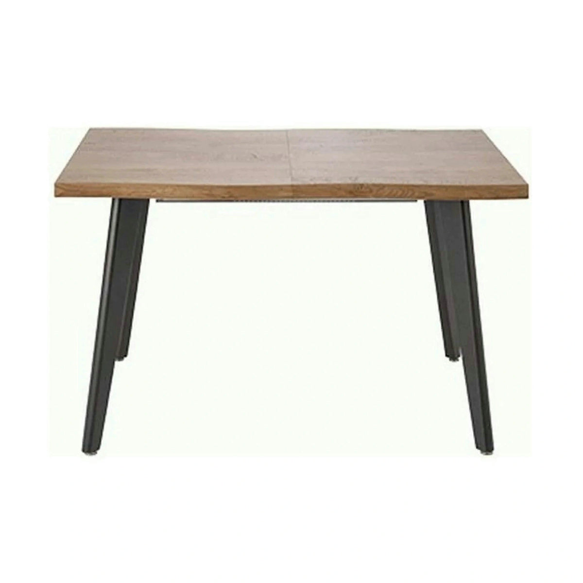 Masa extensibila bucatarie DICKSON, stejar miere/negru, 150/210x90x75 cm