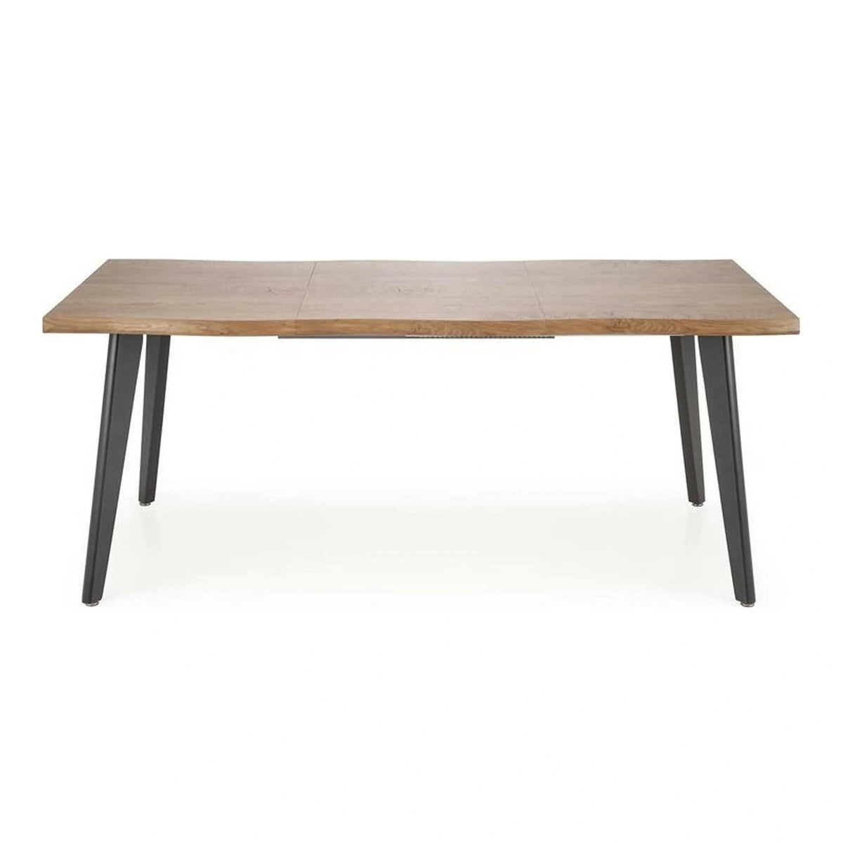 Masa extensibila bucatarie DICKSON, stejar miere/negru, 150/210x90x75 cm
