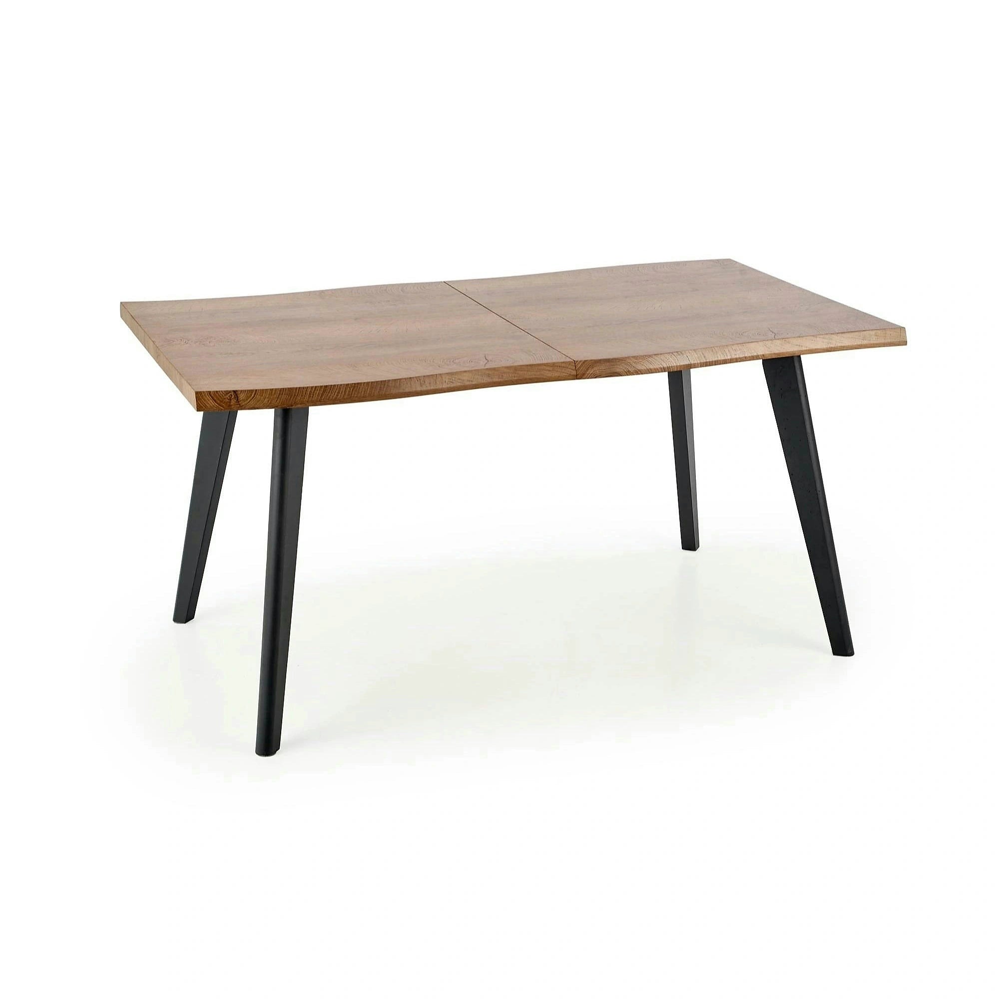 Masa extensibila bucatarie DICKSON, stejar natural, 120-180x80x75 cm