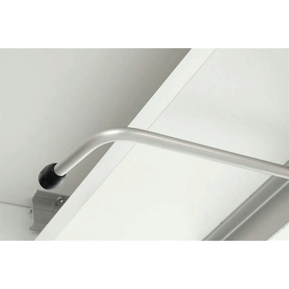 Masa extensibila BUSETTI, alb mat, PAL, 126/167x70x56/74 cm