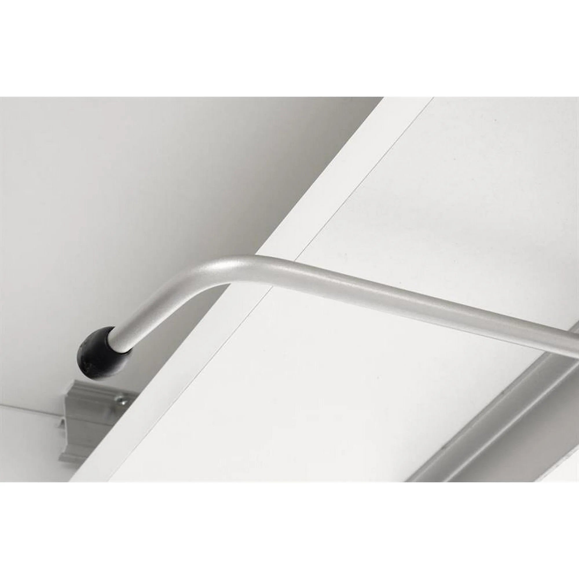 Masa extensibila BUSETTI, alb mat, PAL, 126/167x70x56/74 cm