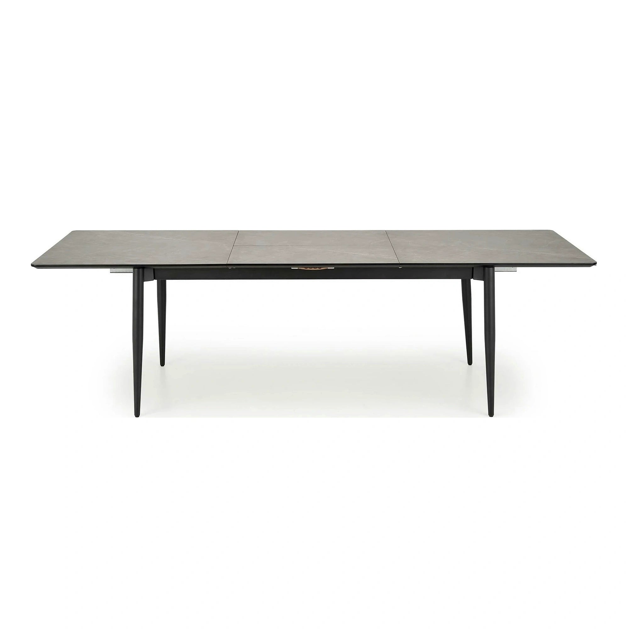 Masa extensibila CHARLES, gri/negru, 180/260x90x76 cm