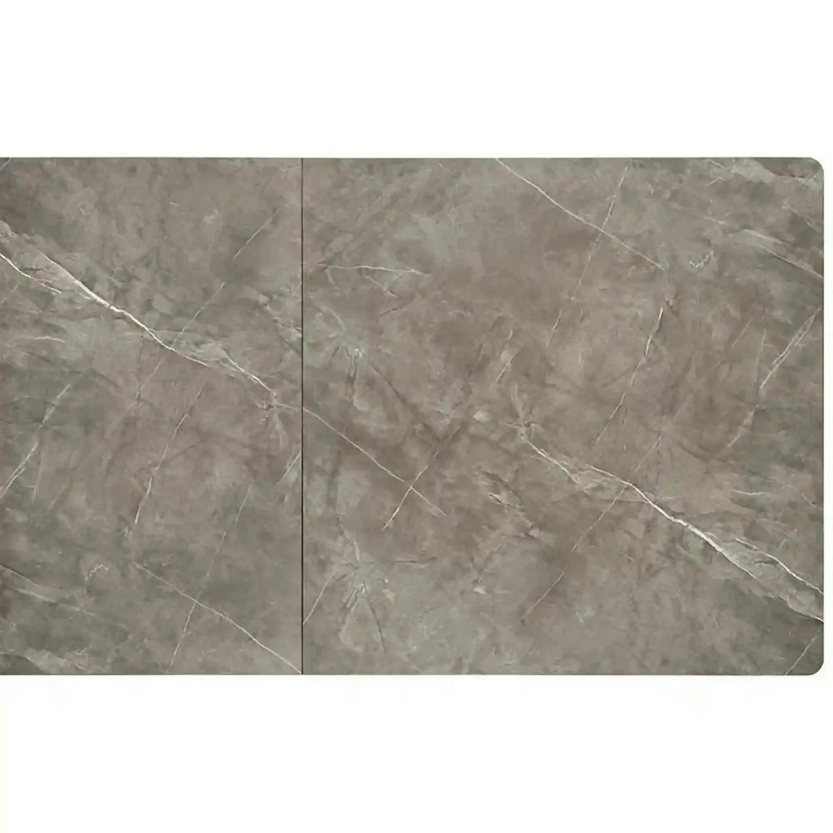 Masa extensibila CHARLES, gri/negru, 180/260x90x76 cm