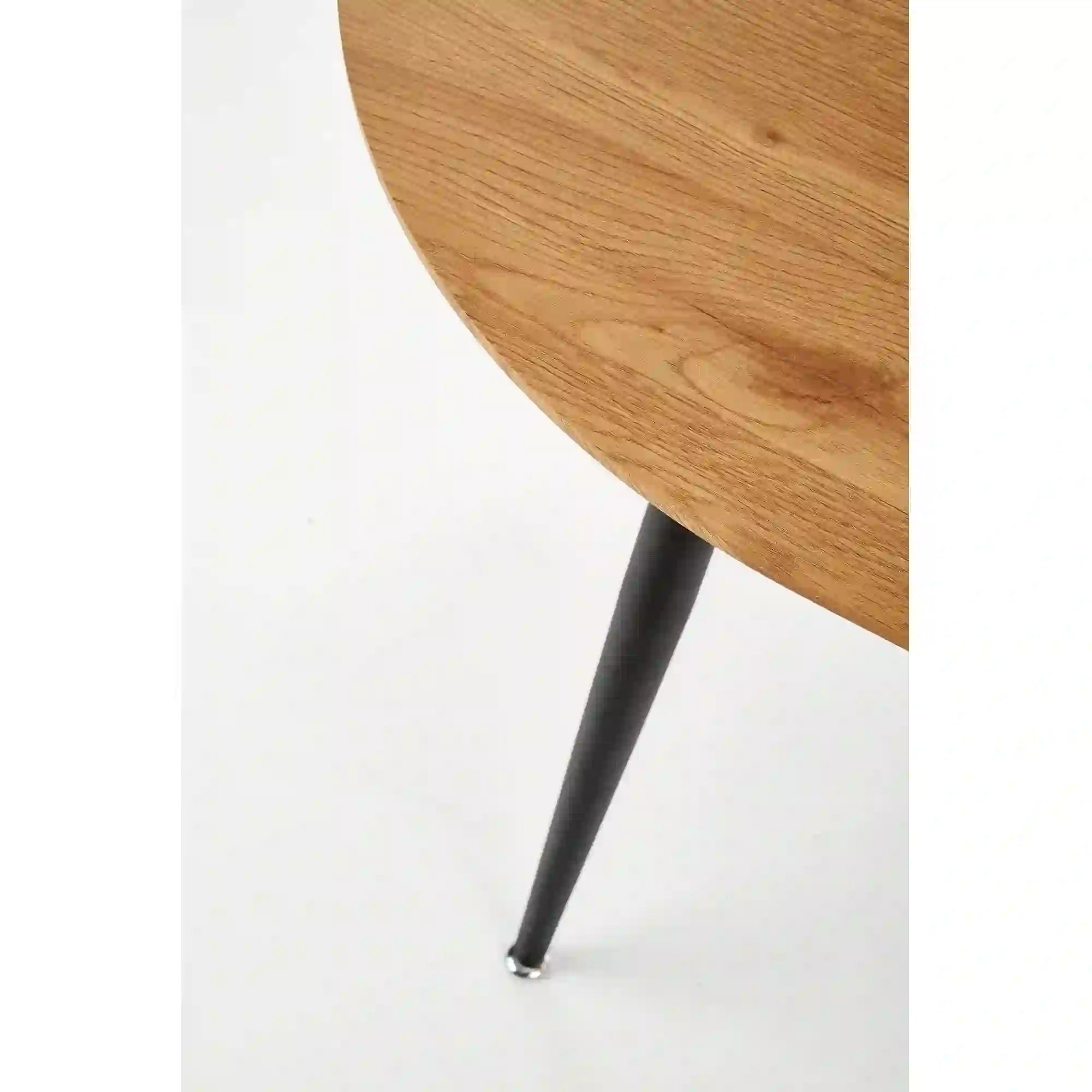 Masa extensibila COLORADO, stejar auriu/negru, 120/160x80x74 cm