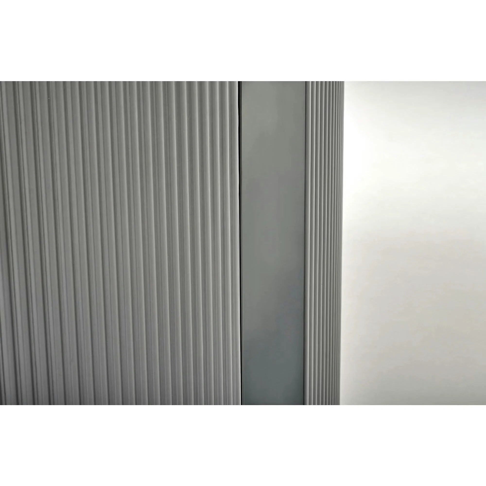 Masa extensibila DANCAN, alb/gri, 160-220x90x76 cm