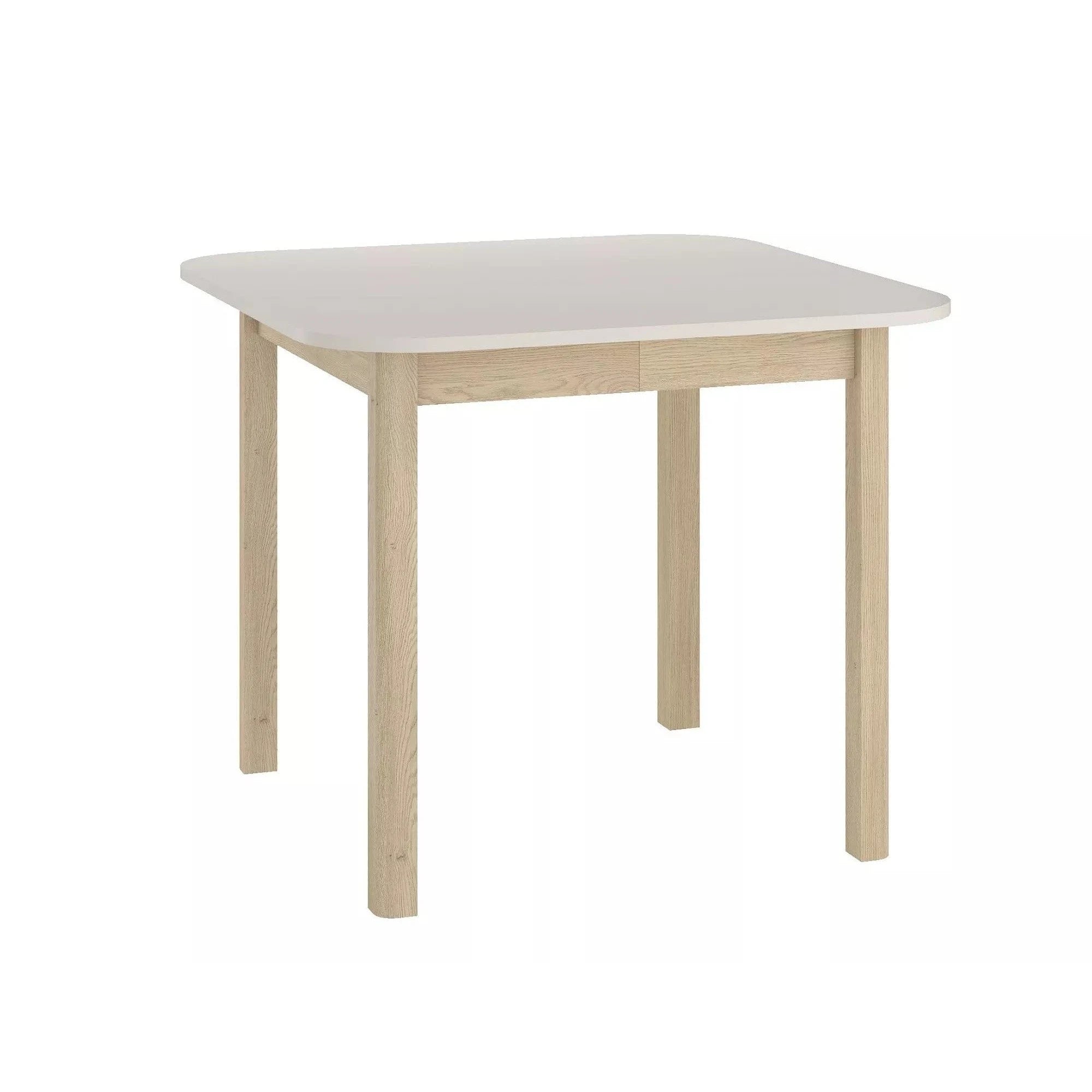 Masa extensibila DANTE II, casmir/stejar, PAL laminat, 90/130x90x75 cm