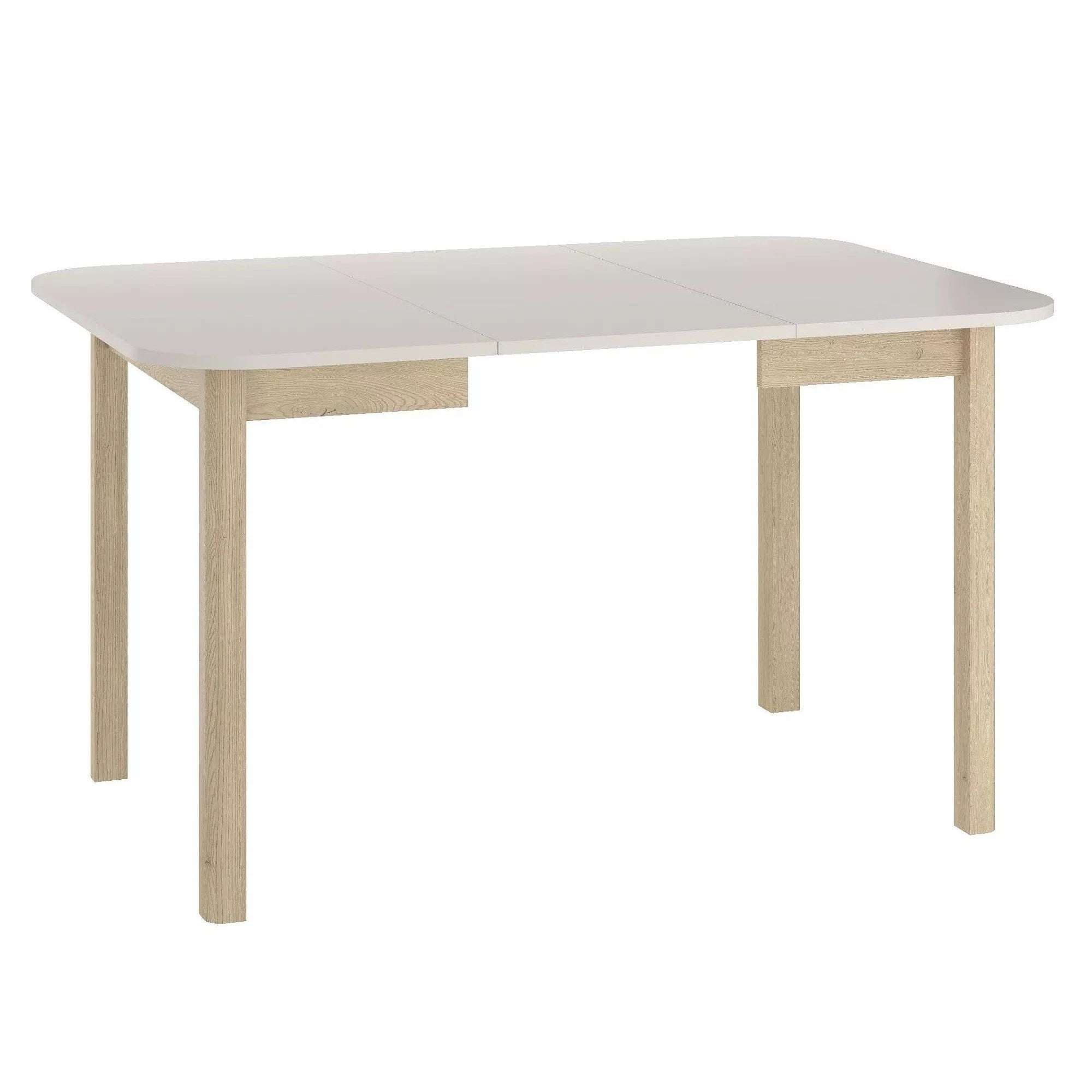 Masa extensibila DANTE II, casmir/stejar, PAL laminat, 90/130x90x75 cm