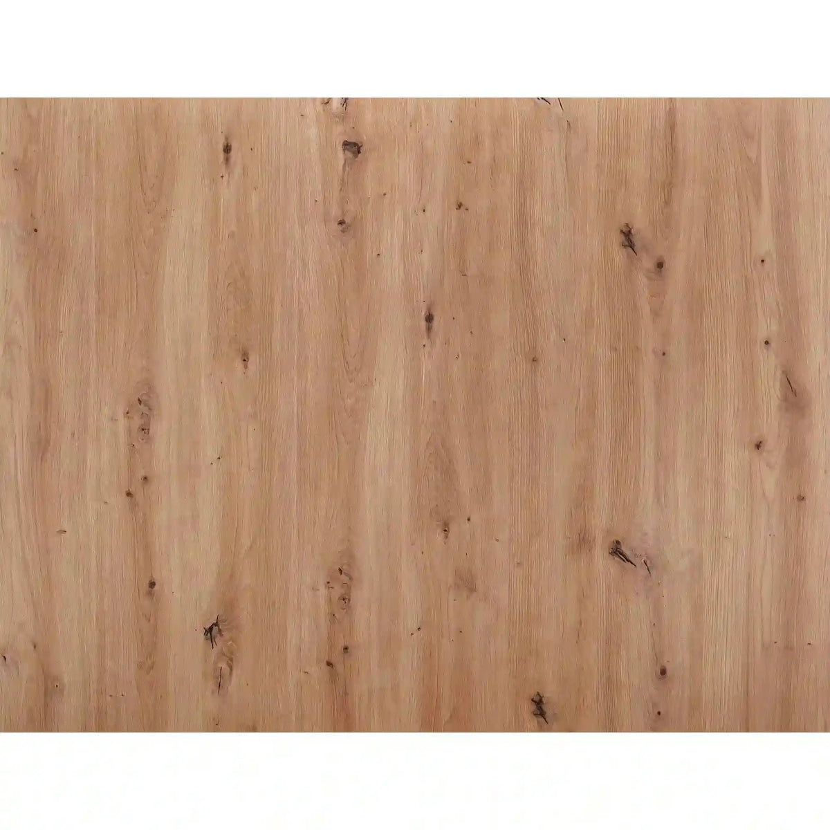 Masa extensibila DANTE II, stejar artisan/negru, PAL laminat, 90/130x90x75 cm