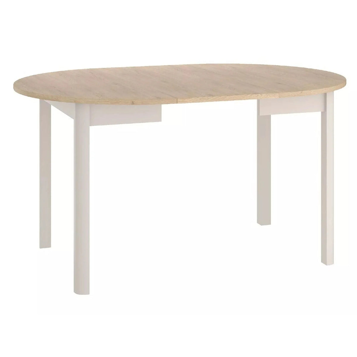 Masa extensibila DANTE, stejar/casmir, PAL laminat, 102/144x102x75 cm