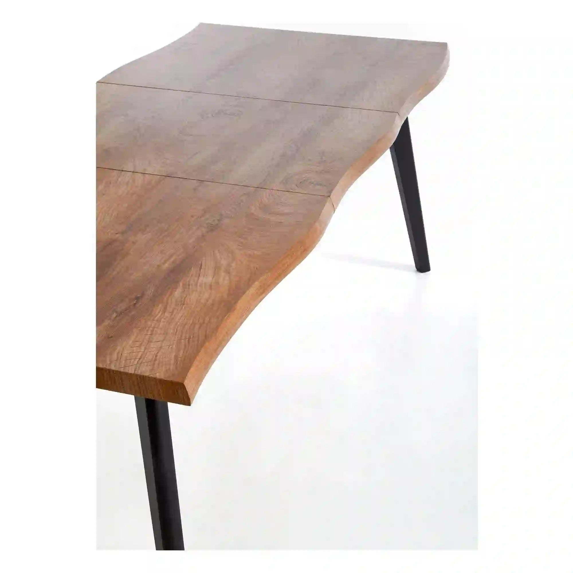 Masa extensibila DICKSON, stejar natural, 120-180x80x75 cm