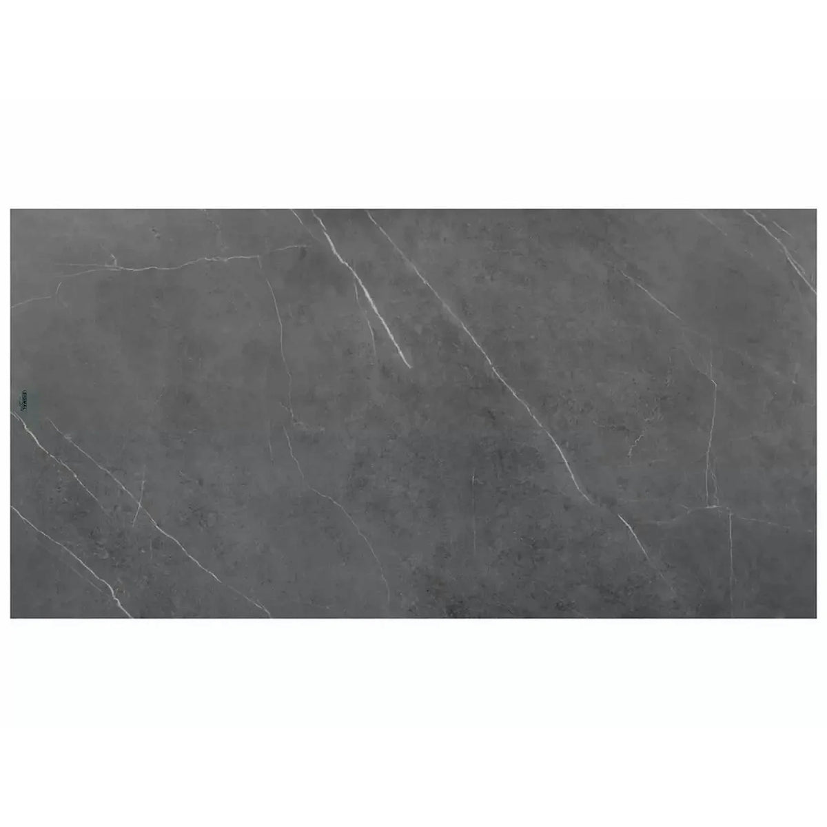 Masa sticla securizata DOLCE, gri mat/nuc, 180-240x95x76 cm