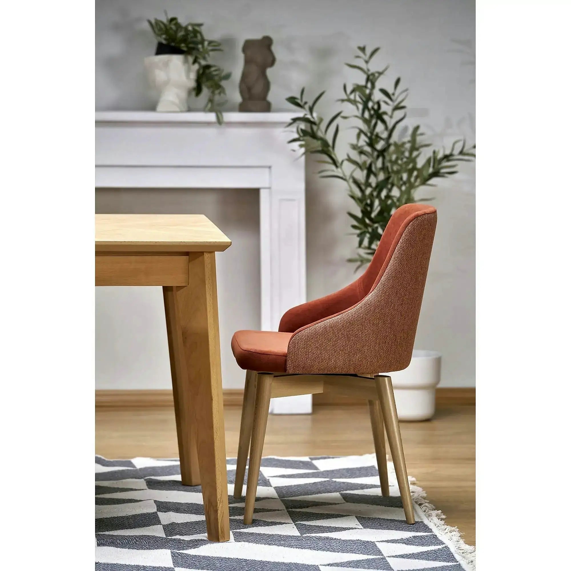 Masa extensibila EDMONDO, stejar, PAL laminat/furnir, 160/240x90x75 cm