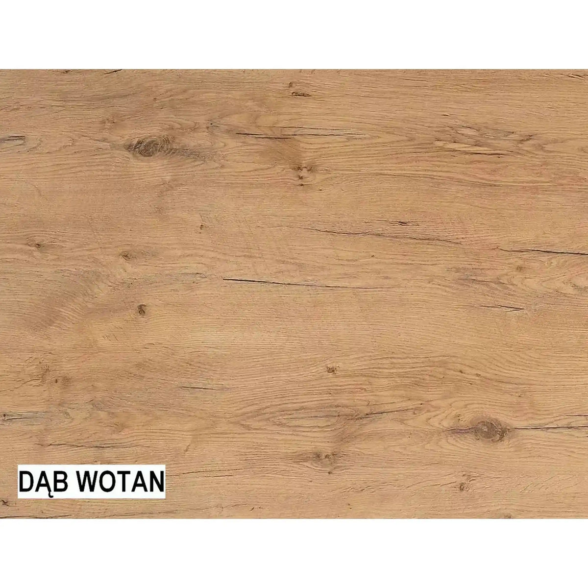Masa extensibila EXEL, stejar wotan/argintiu, PAL laminat, 140/180x85x76 cm