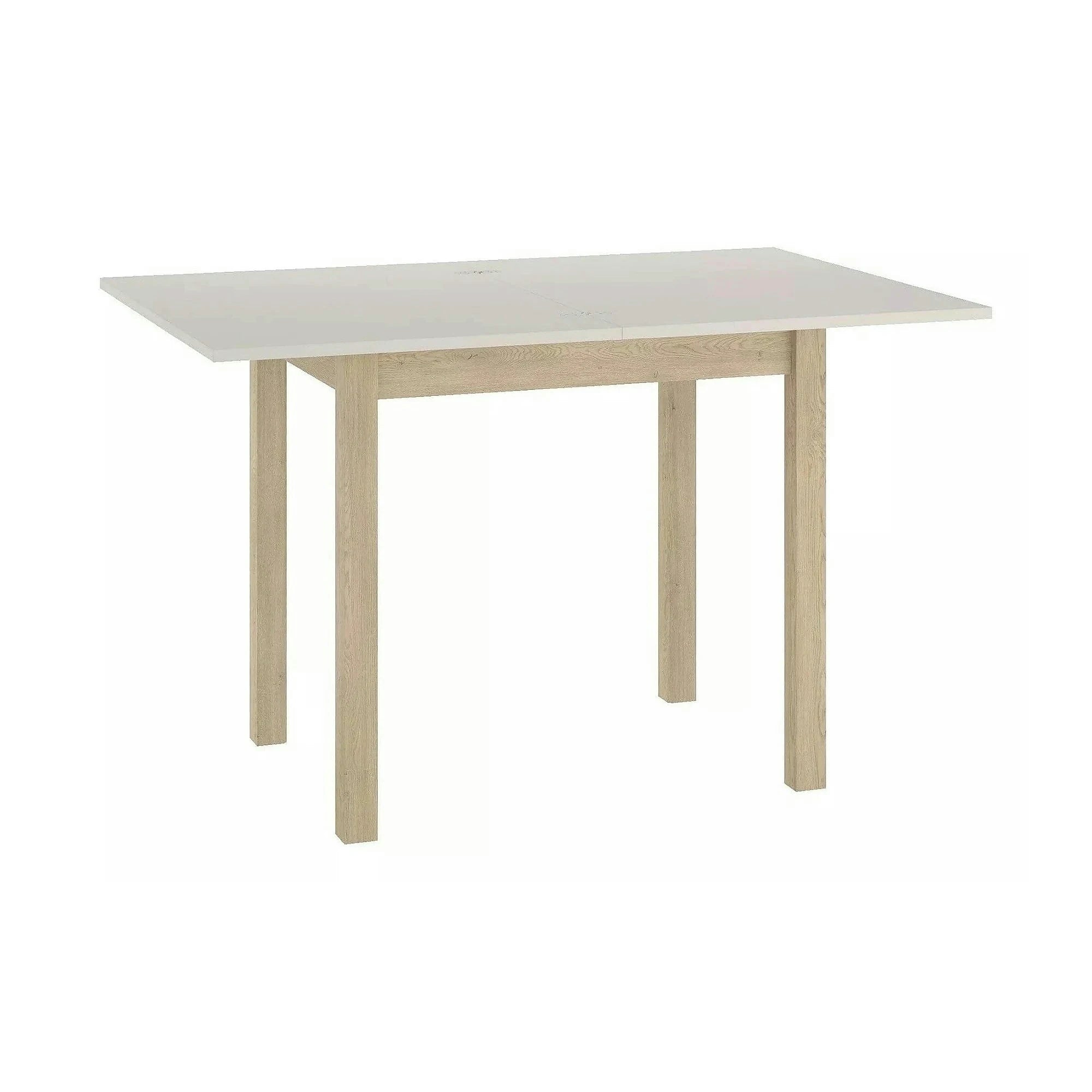 Masa extensibila FLIP, casmir/stejar, PAL laminat, 80/160x80x78 cm