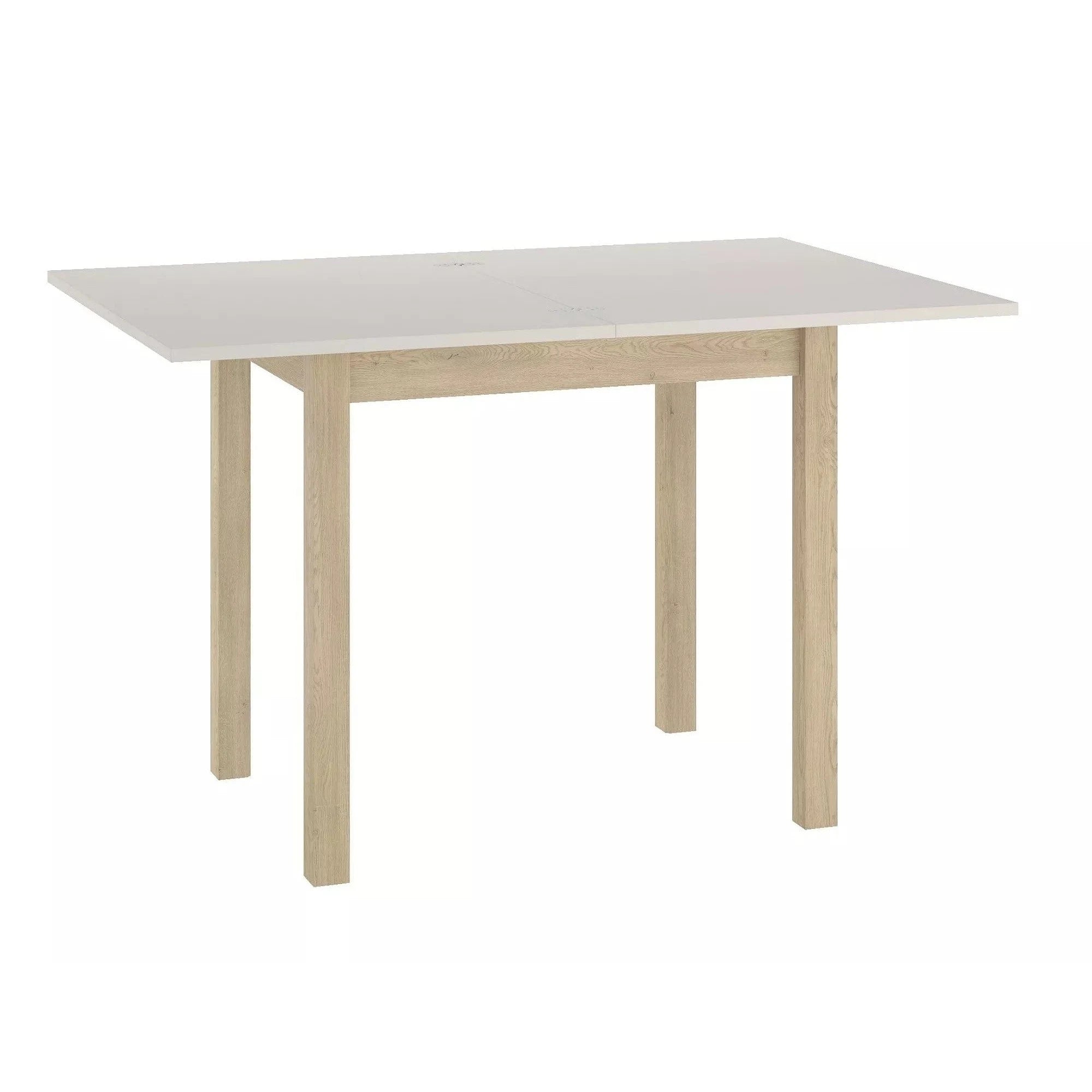 Masa extensibila FLIP, casmir/stejar, PAL laminat, 80/160x80x78 cm