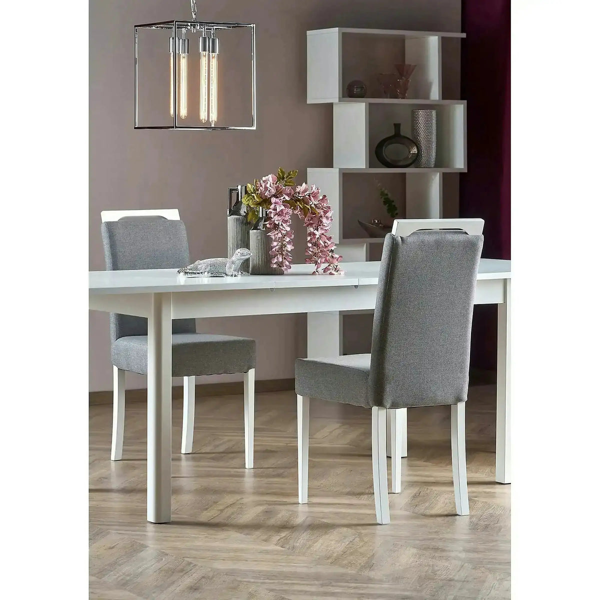 Masa extensibila FLORIAN, alb, 160/228x90x78 cm