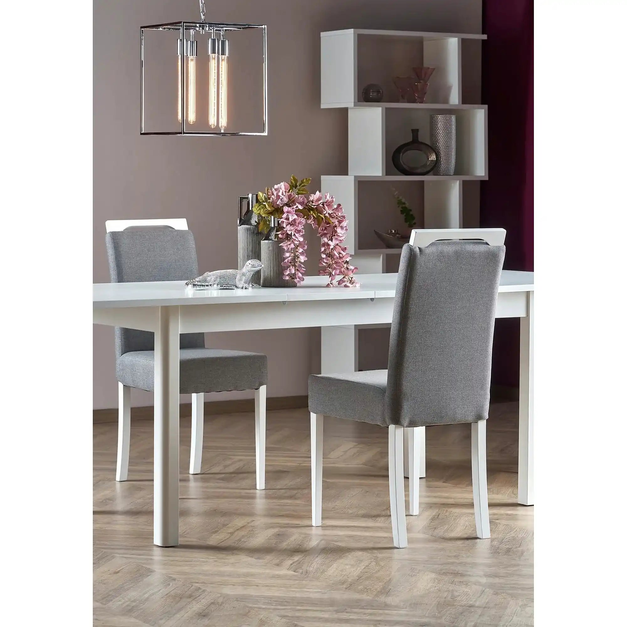 Masa extensibila FLORIAN, alb, 160/228x90x78 cm