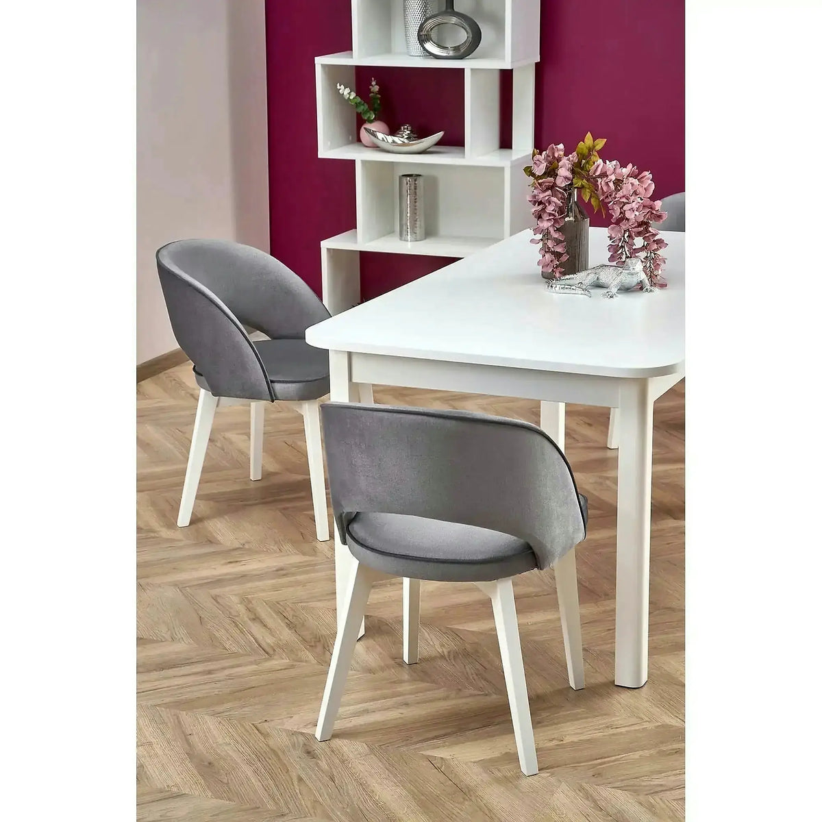 Masa extensibila FLORIAN, alb, 160/228x90x78 cm