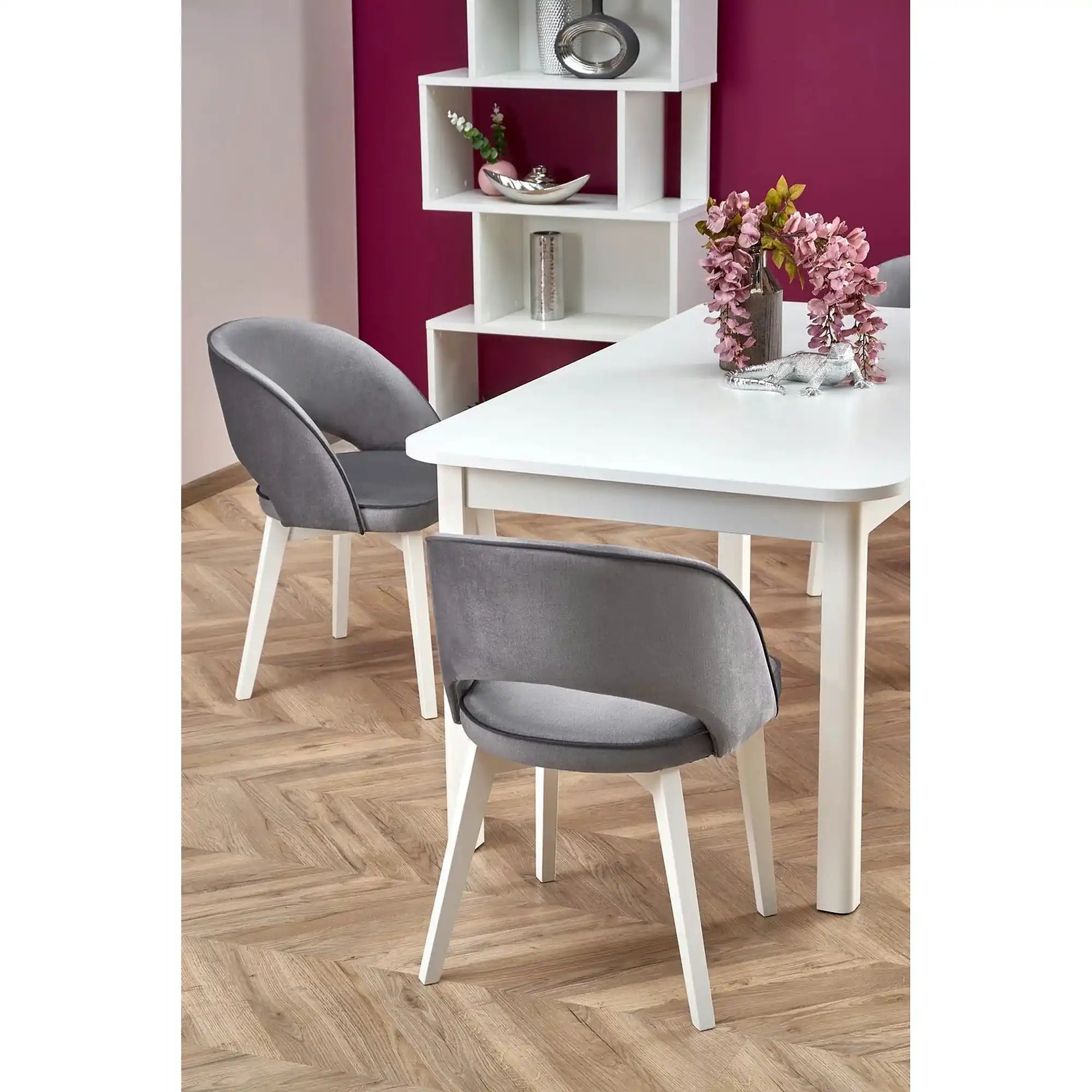 Masa extensibila FLORIAN, alb, 160/228x90x78 cm