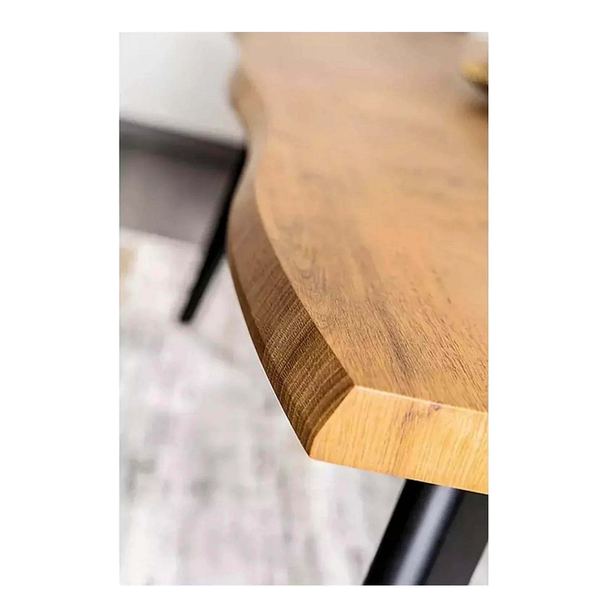 Masa extensibila FRESNO, stejar artisan/negru, 120/180x80x76 cm