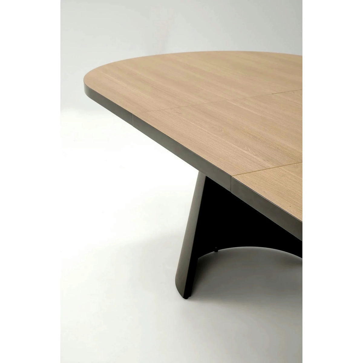 Masa extensibila GIACOMO, stejar/negru, 180/240x100x76 cm
