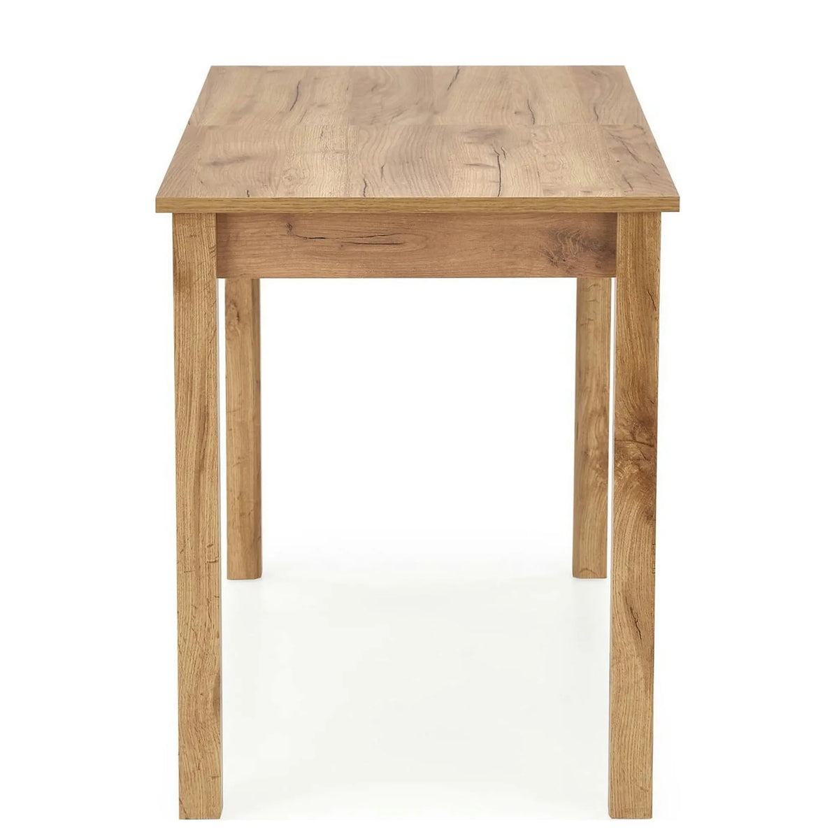 Masa extensibila GINO, stejar, PAL furniruit, 100/135x60x75 cm