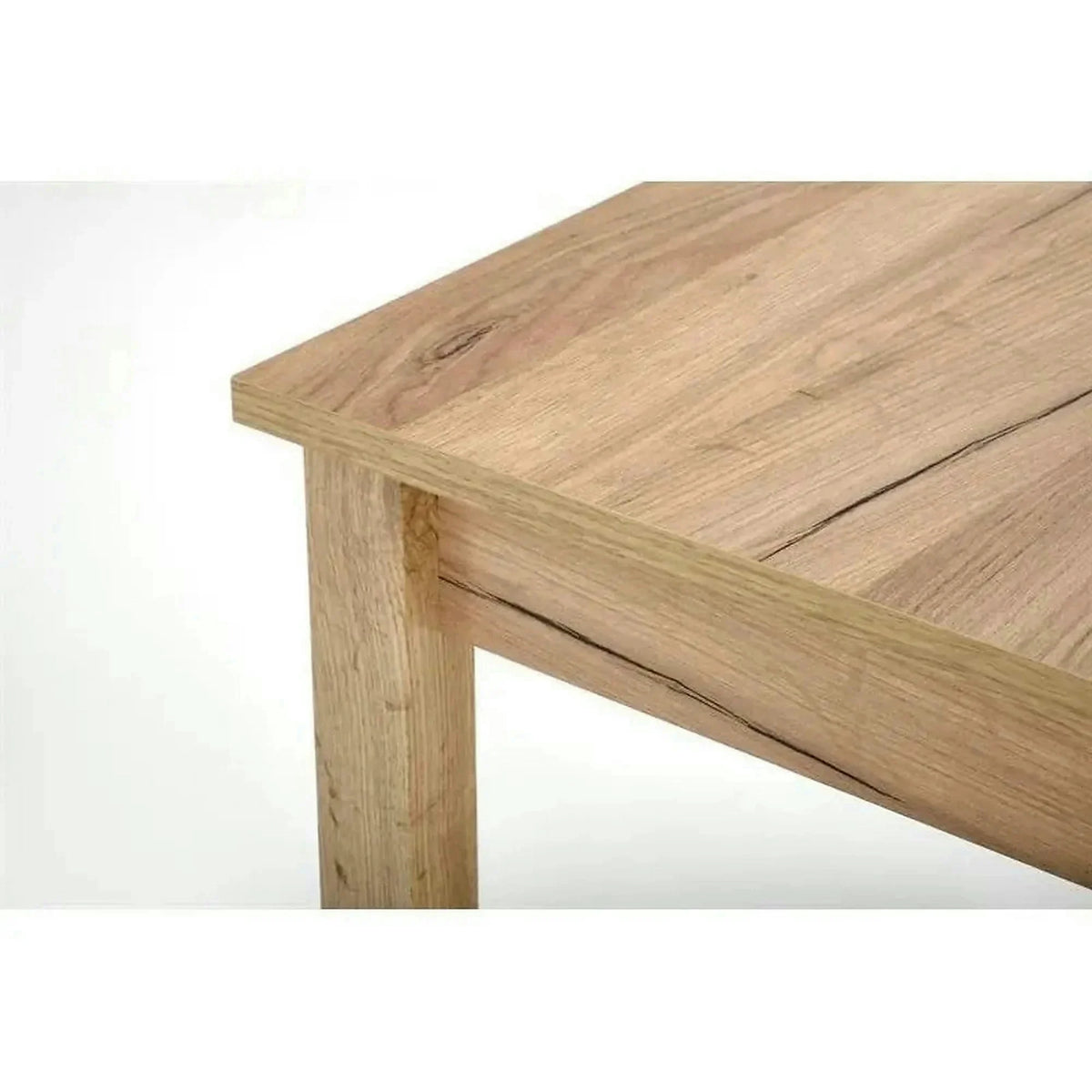 Masa extensibila GINO, stejar, PAL furniruit, 100/135x60x75 cm