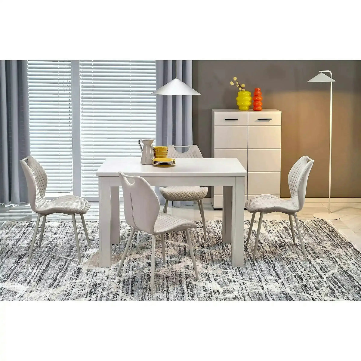 Masa extensibila GIZMO, casmir, PAL laminat, 120/160x75x79 cm
