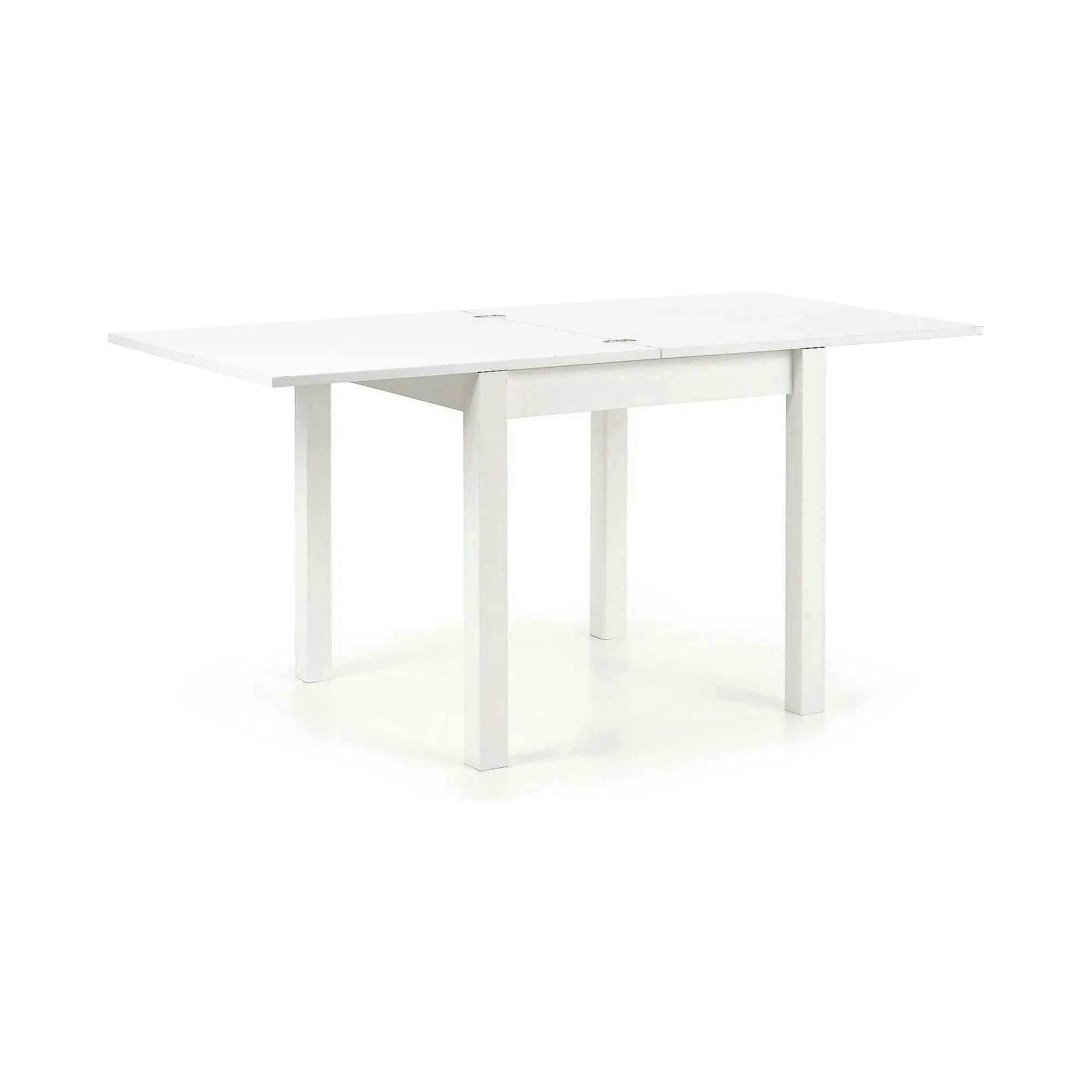 Masa extensibila GRACJAN, alb, PAL, 80/160x80x76 cm