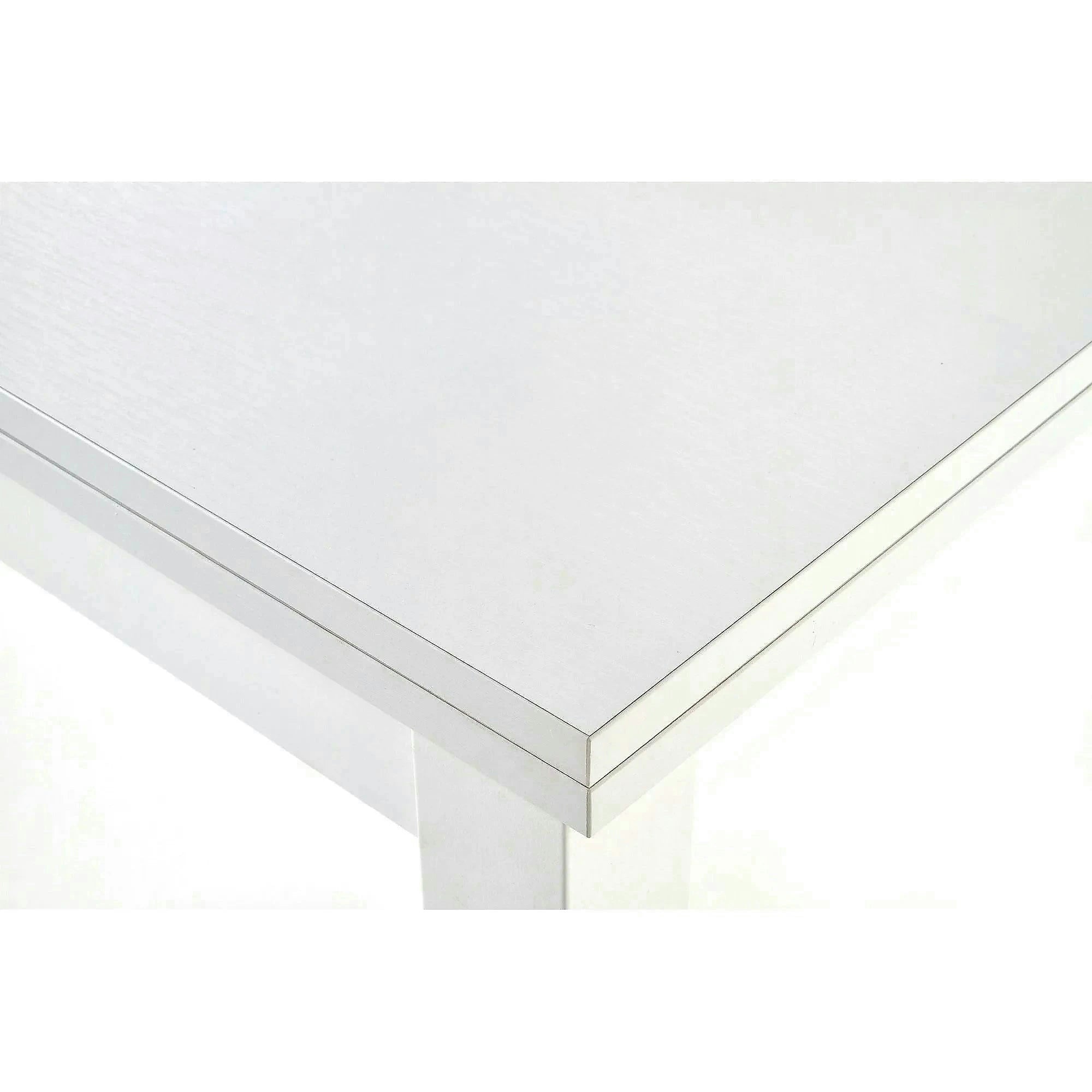 Masa extensibila GRACJAN, alb, PAL, 80/160x80x76 cm