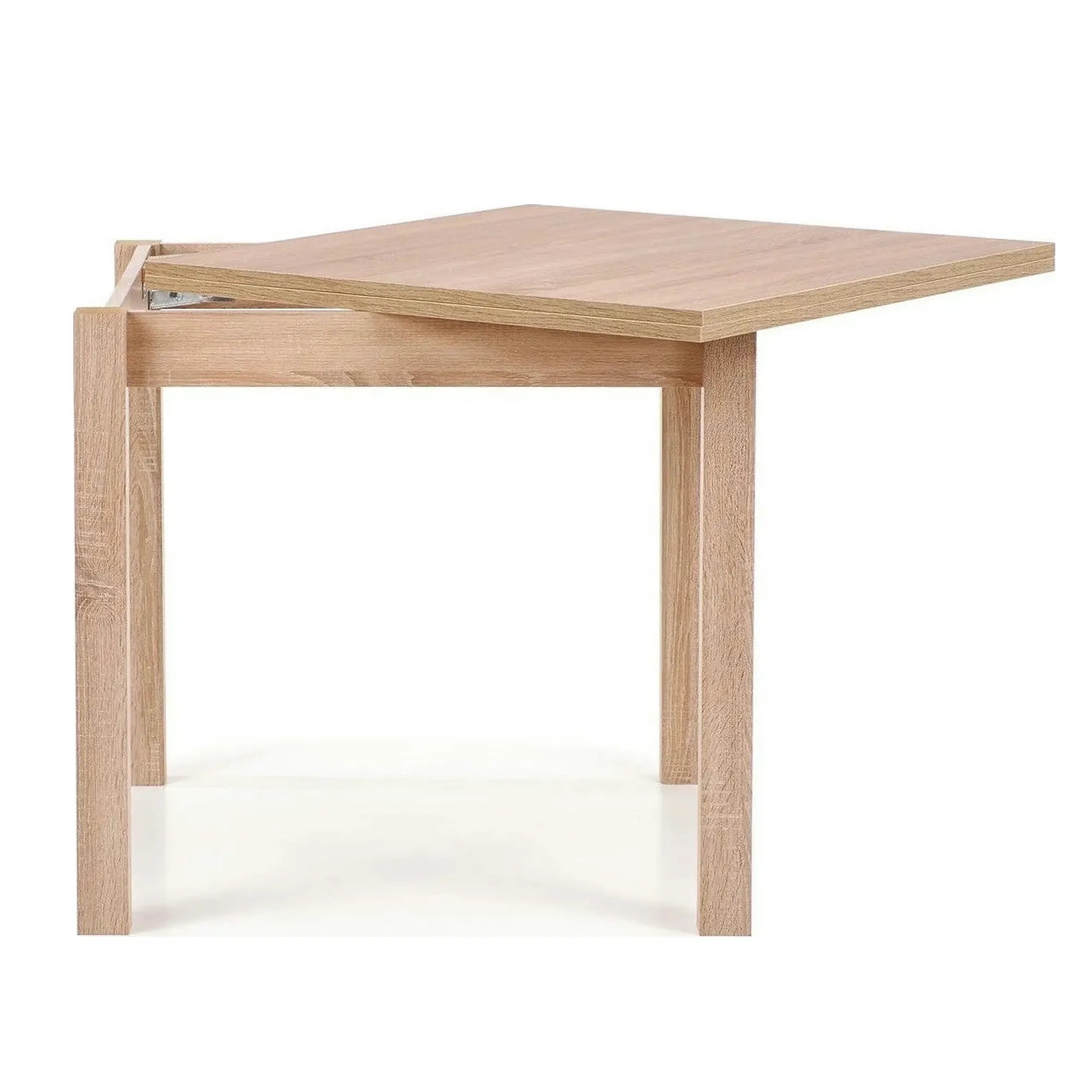 Masa extensibila GRACJAN, stejar sonoma, PAL laminat, 80/160x80x76 cm