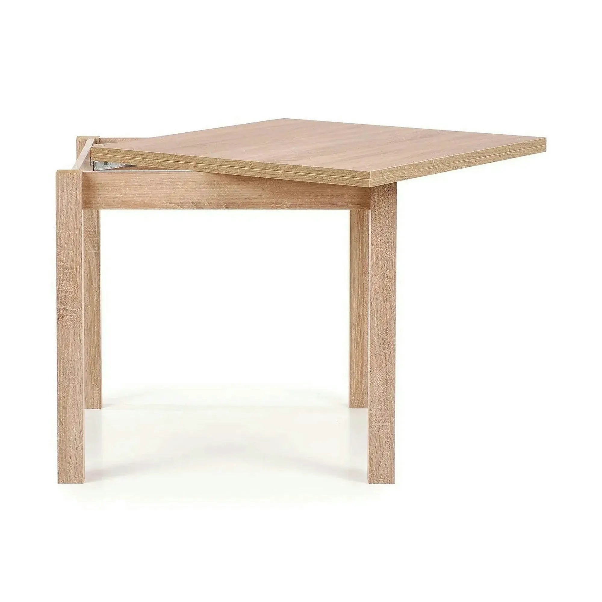 Masa extensibila GRACJAN, stejar sonoma, PAL laminat, 80/160x80x76 cm