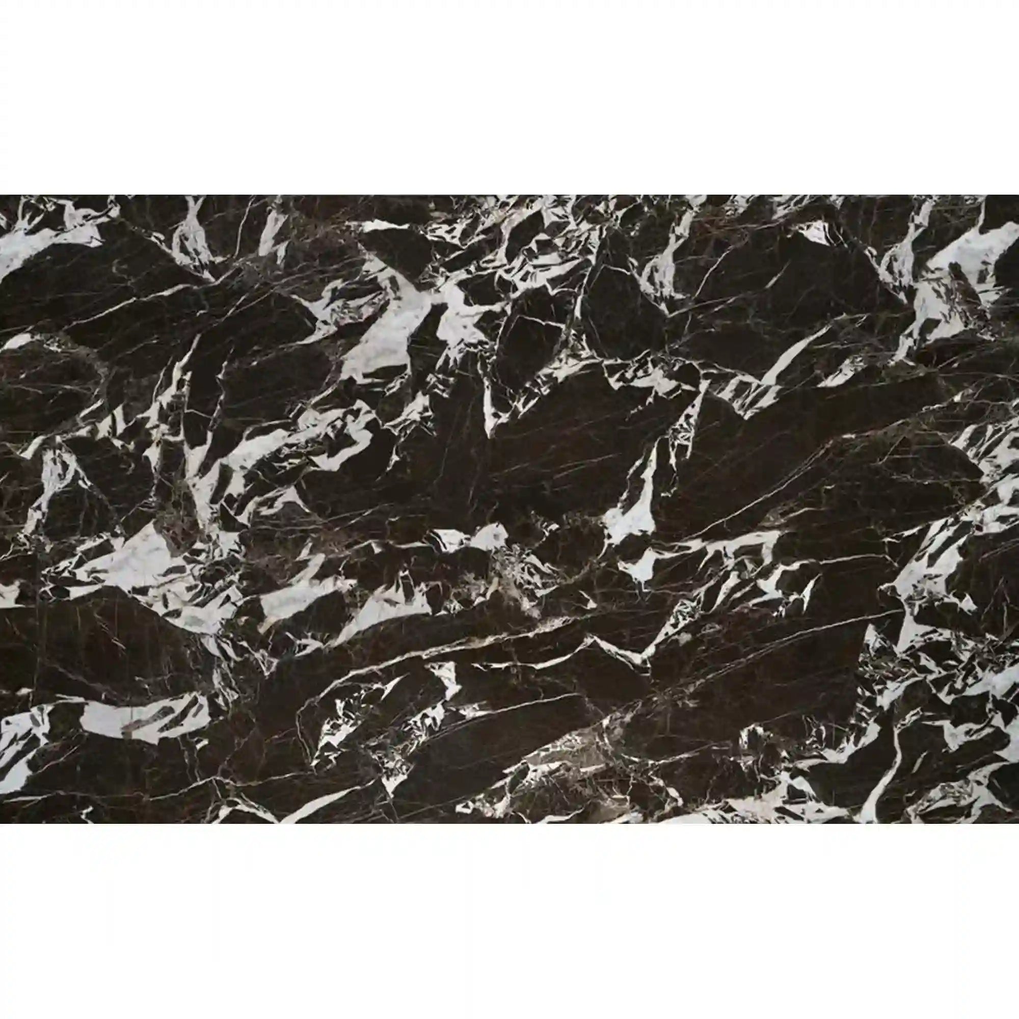 Masa extensibila HILARIO, negru, piatra sinterizata/metal, 180/260x90x75 cm