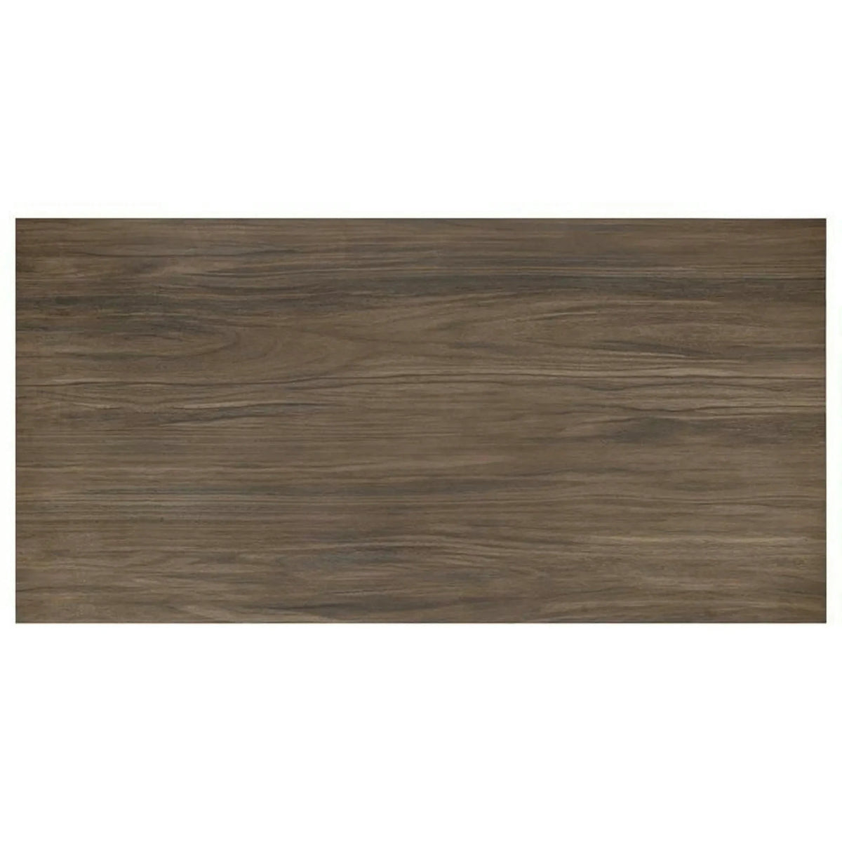 Masa extensibila HILARIO, nuc/negru, piatra sinterizata/otel, 180/260x90x75 cm
