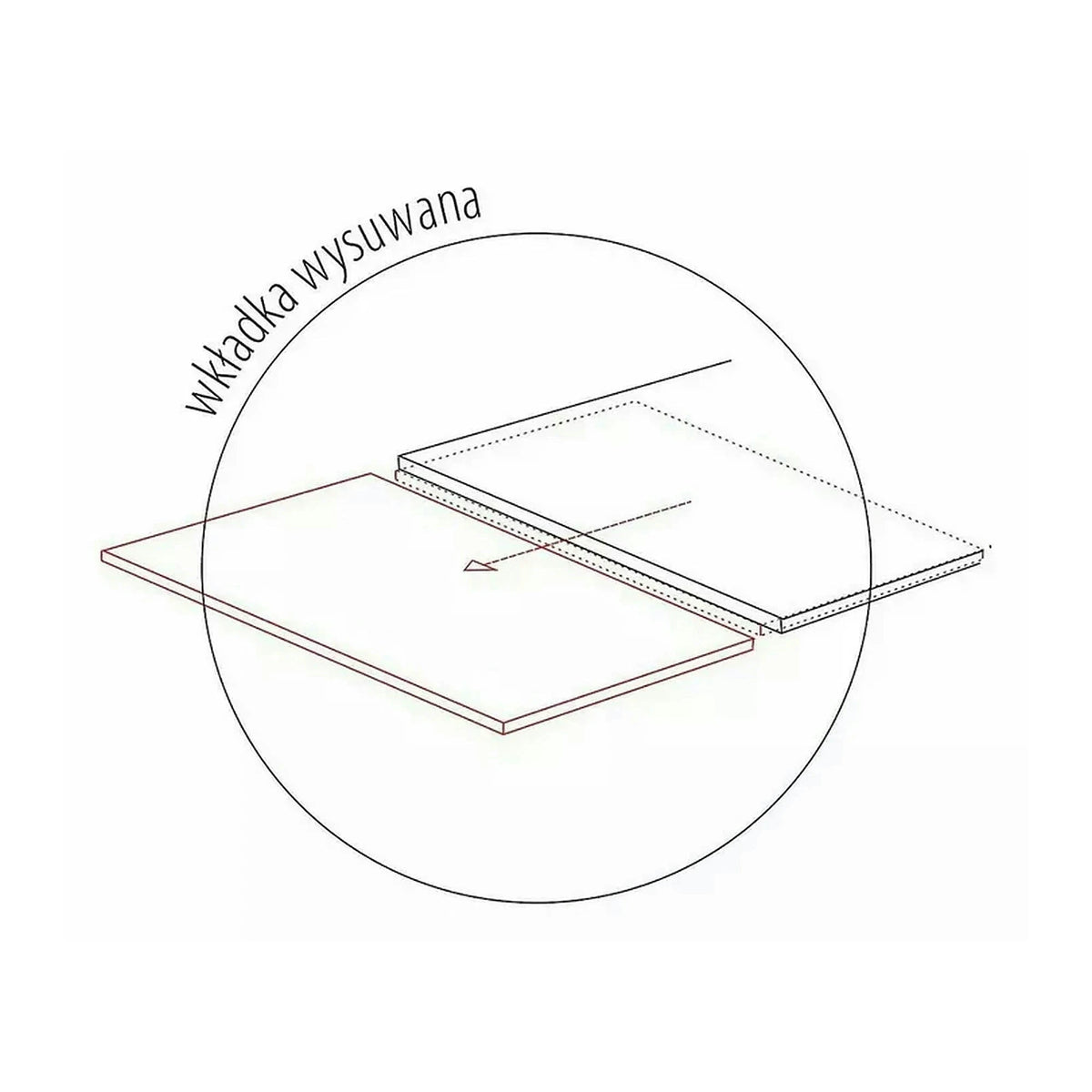 Masa extensibila INFINITY CERAMIC, negru, sticla securizata/ceramica, 160/240x95x76 cm