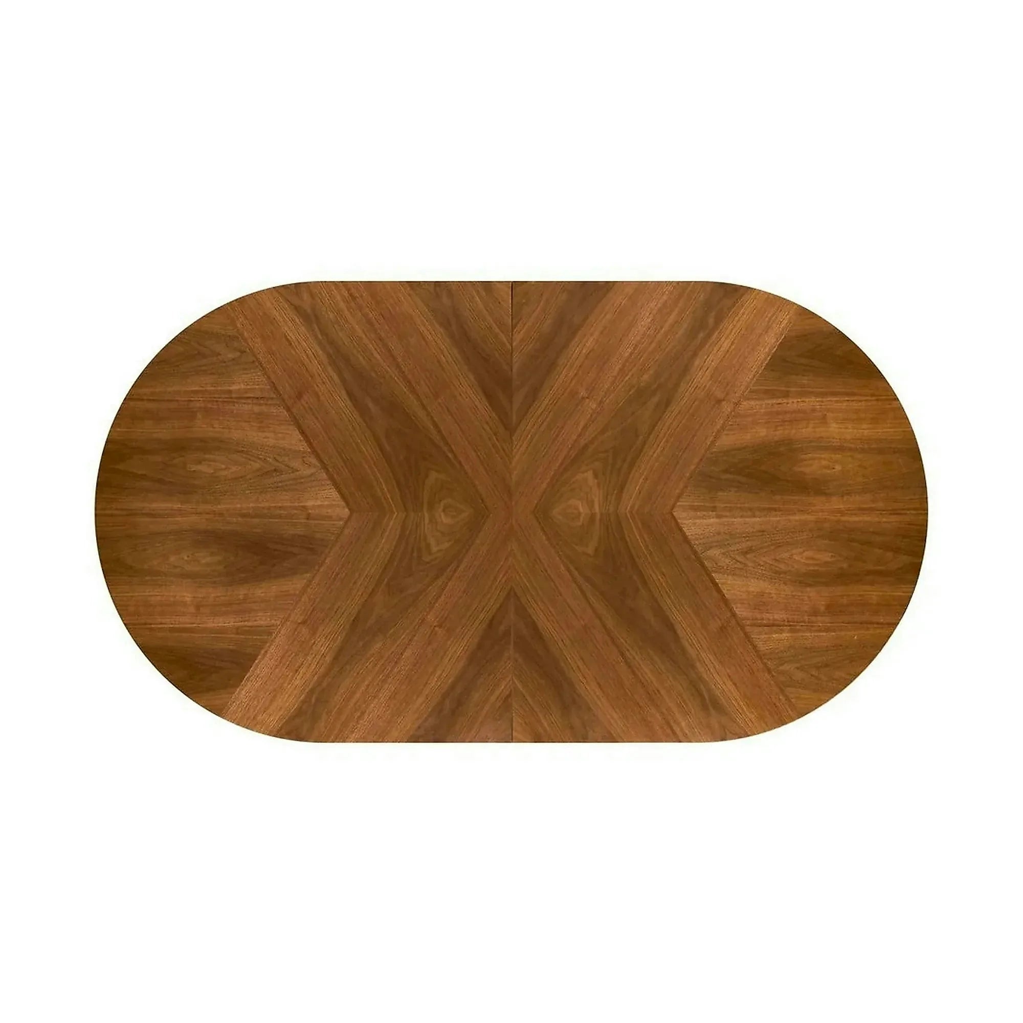 Masa extensibila JASON, nuc/negru, 180/300x100x74 cm