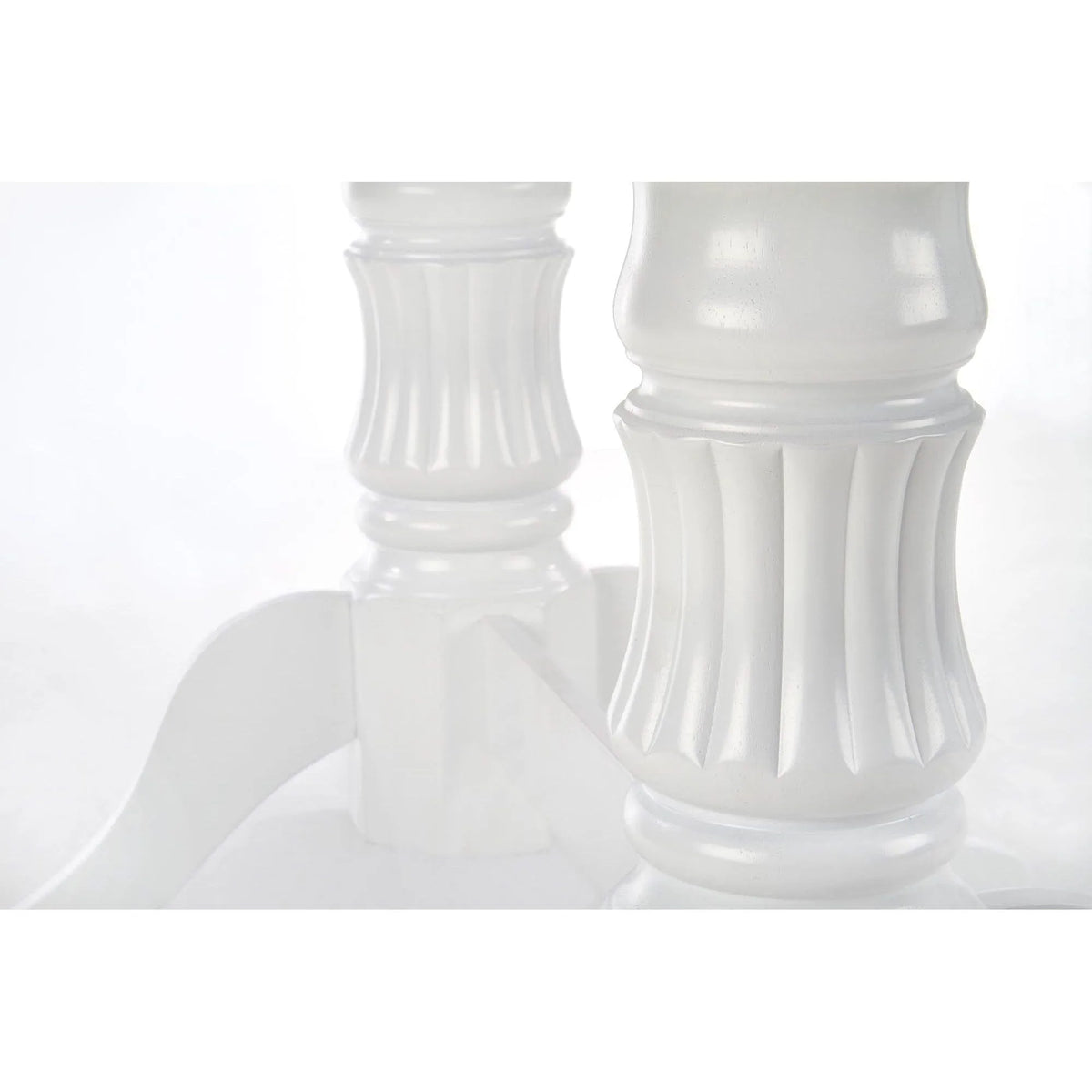 Masa alba vintage JOSEPH, 150/190x90x77 cm