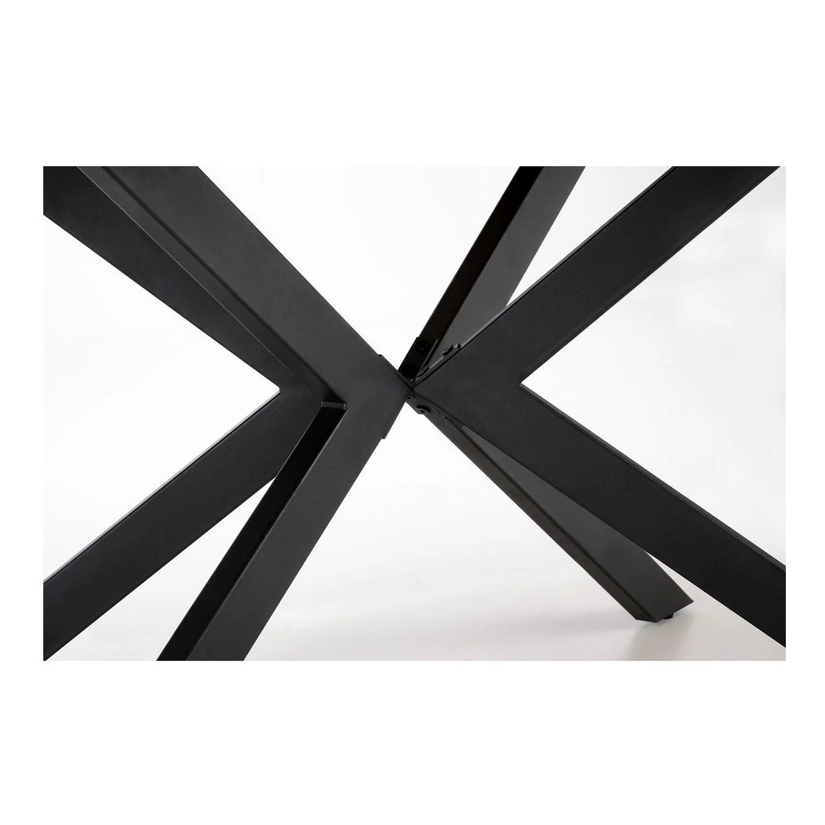 Masa extensibila LEGARTO, stejar/negru, 160/200x90x76 cm