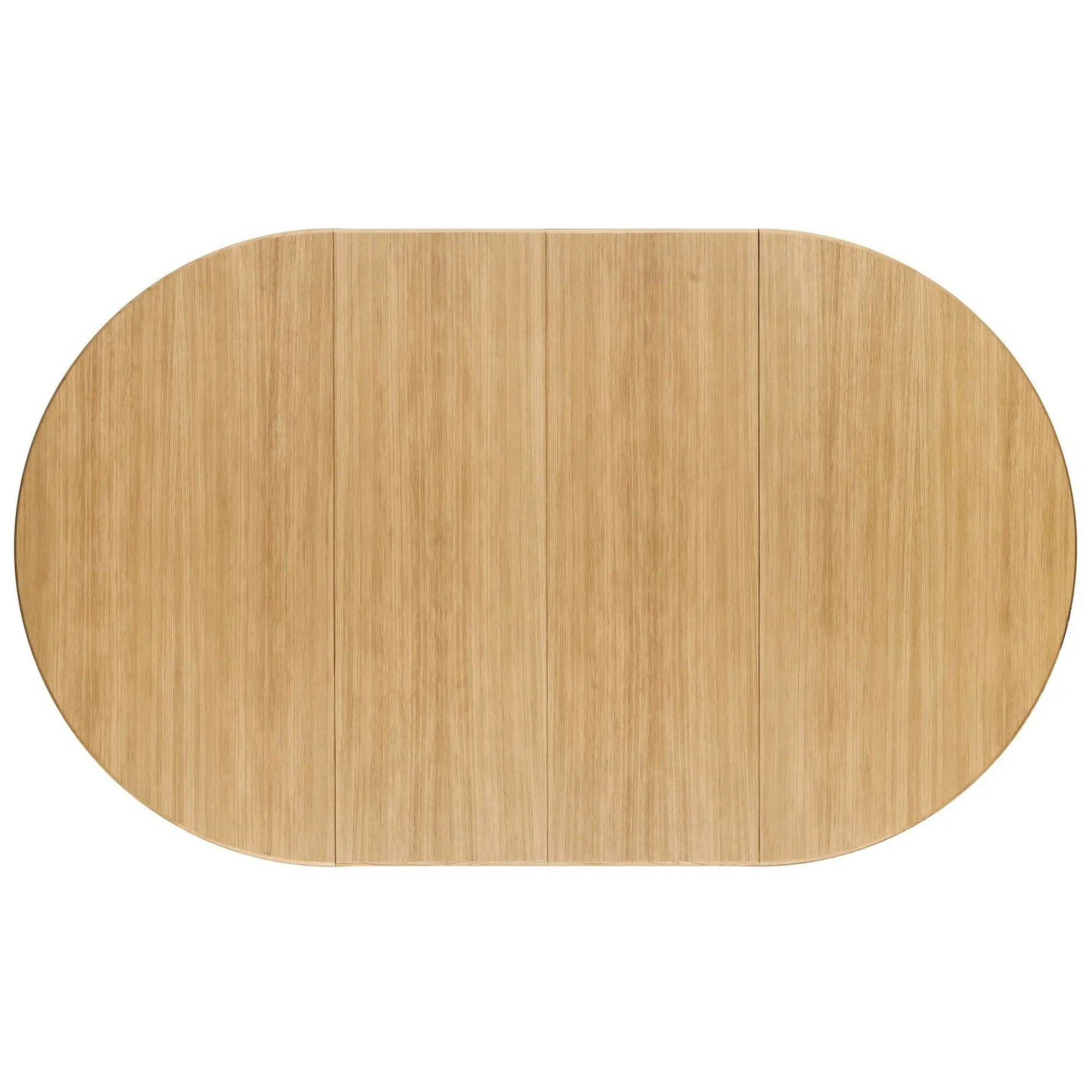 Masa extensibila MAGNUS, stejar natural, PAL laminat/furnir, 120/200x120x76 cm