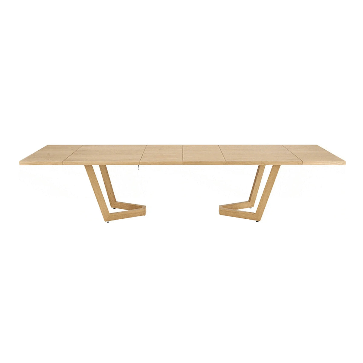 Masa extensibila MASSIVE 3, stejar natural, PAL furniruit/lemn, 160/250x90x77 cm