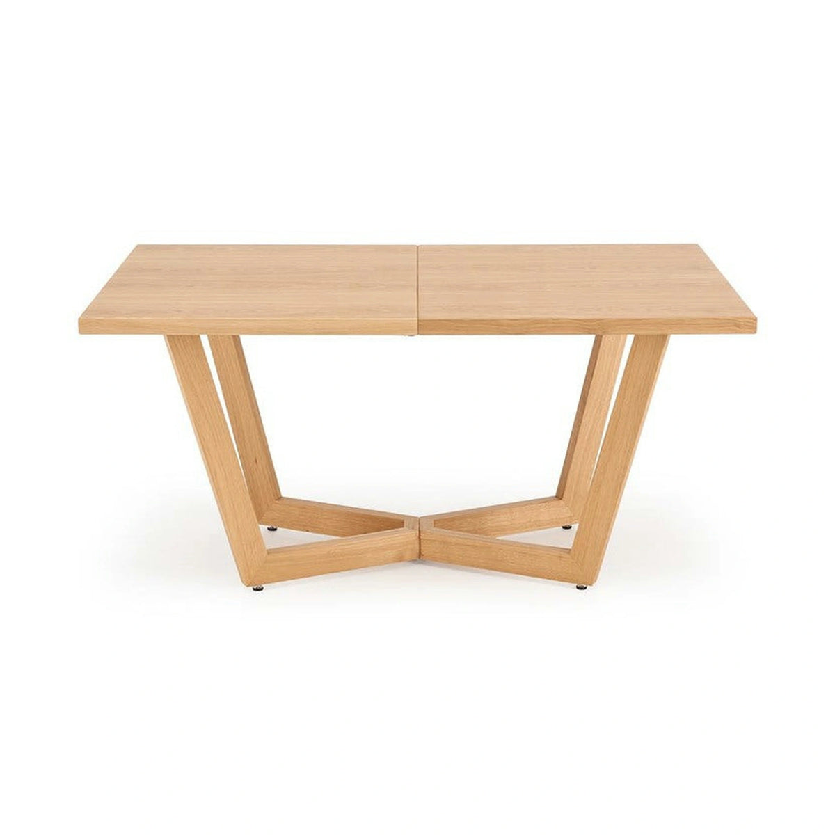 Masa extensibila MASSIVE 3, stejar natural, PAL furniruit/lemn, 160/250x90x77 cm