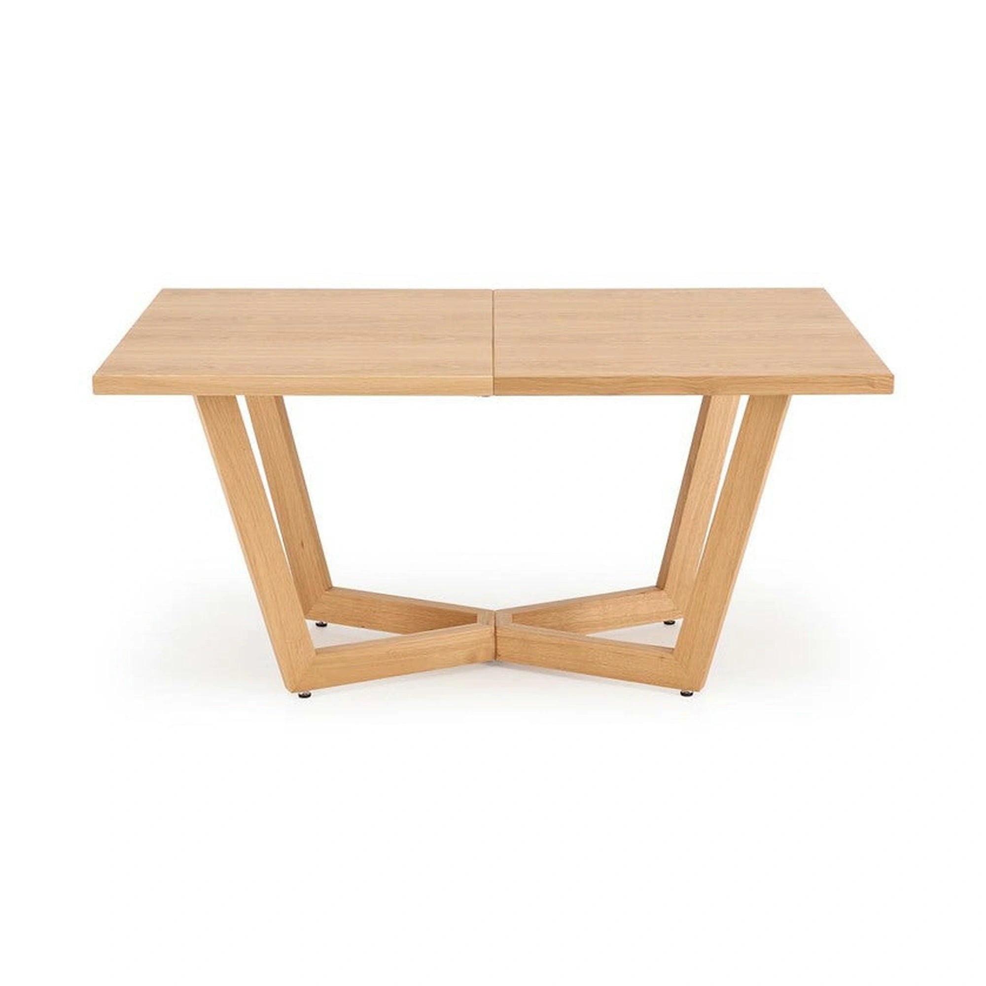 Masa extensibila MASSIVE 3, stejar natural, PAL furniruit/lemn, 160/250x90x77 cm
