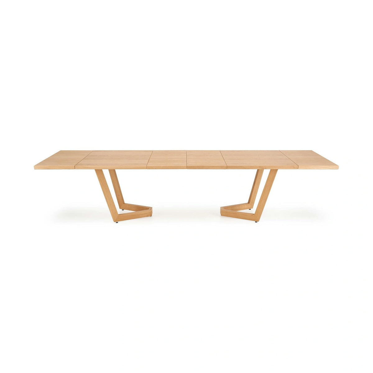 Masa extensibila MASSIVE 3, stejar natural, PAL furniruit/lemn, 160/250x90x77 cm